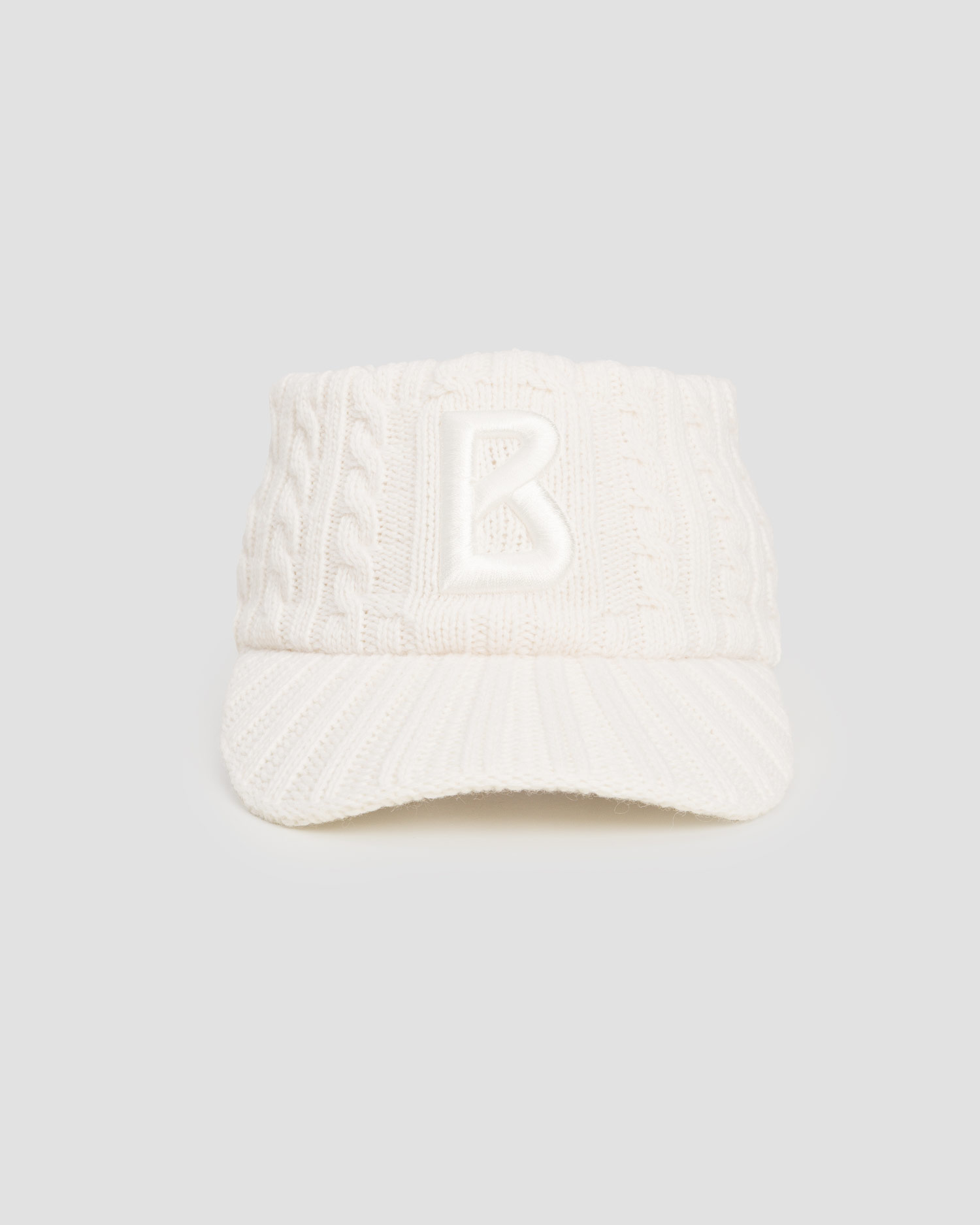 Wool headband with cashmere BOGNER Tessa1 white