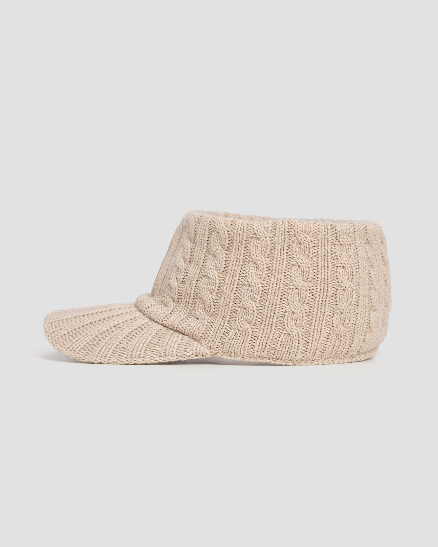 BOGNER Tessa1 Wollstirnband mit Kaschmir in Beige