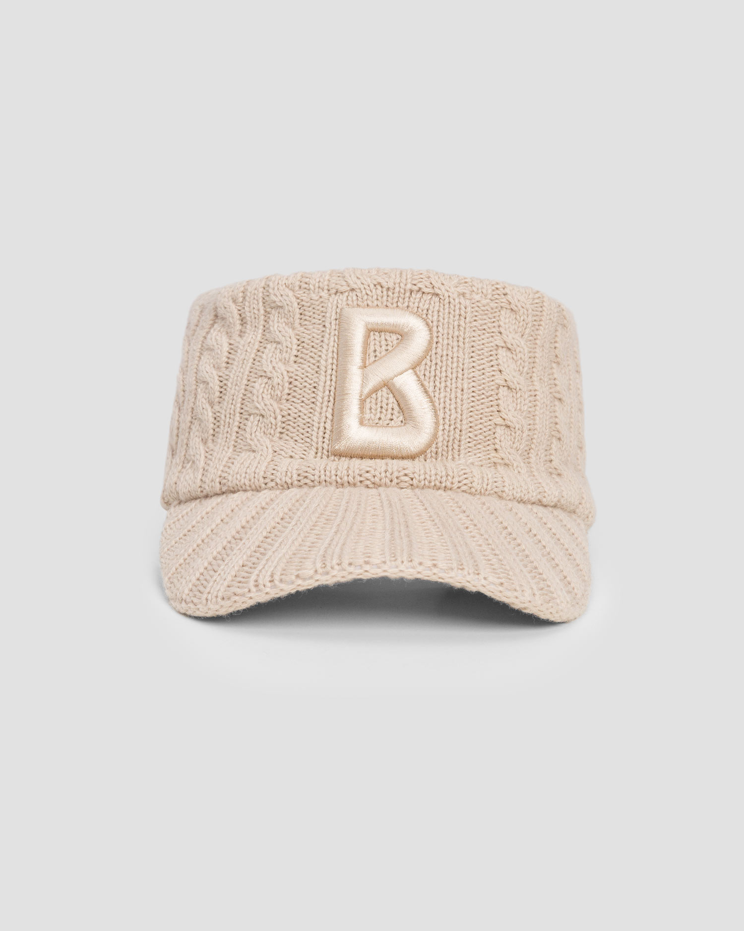 BOGNER Tessa1 Wollstirnband mit Kaschmir in Beige