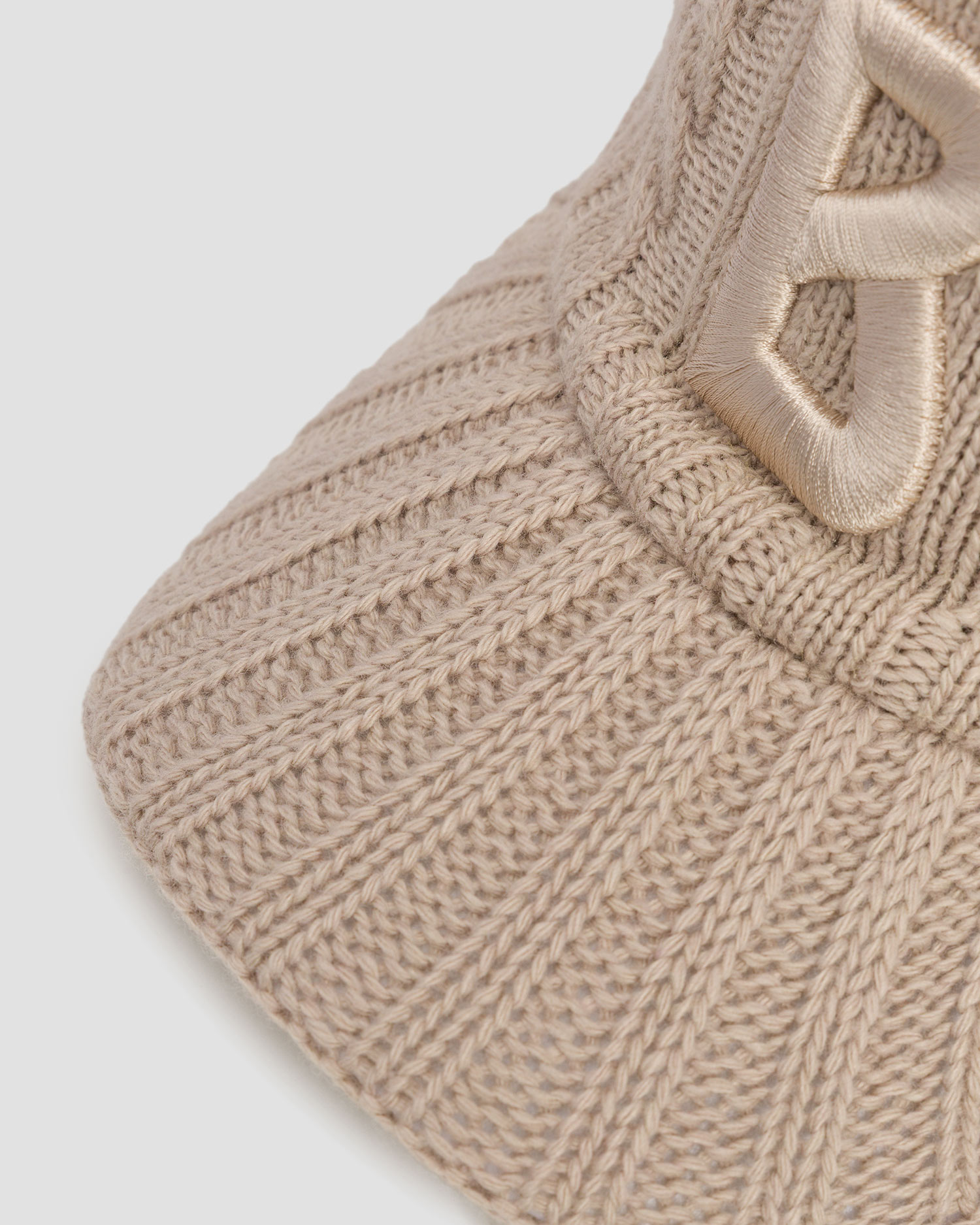 BOGNER Tessa1 Wollstirnband mit Kaschmir in Beige