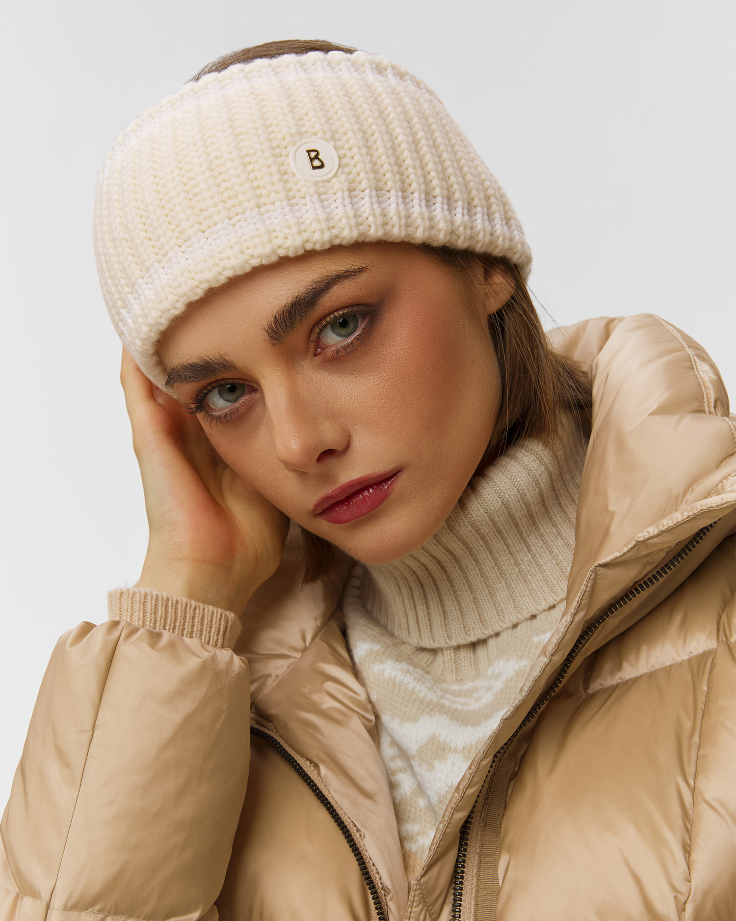 BOGNER Rory Wollstirnband für Damen in Weiß