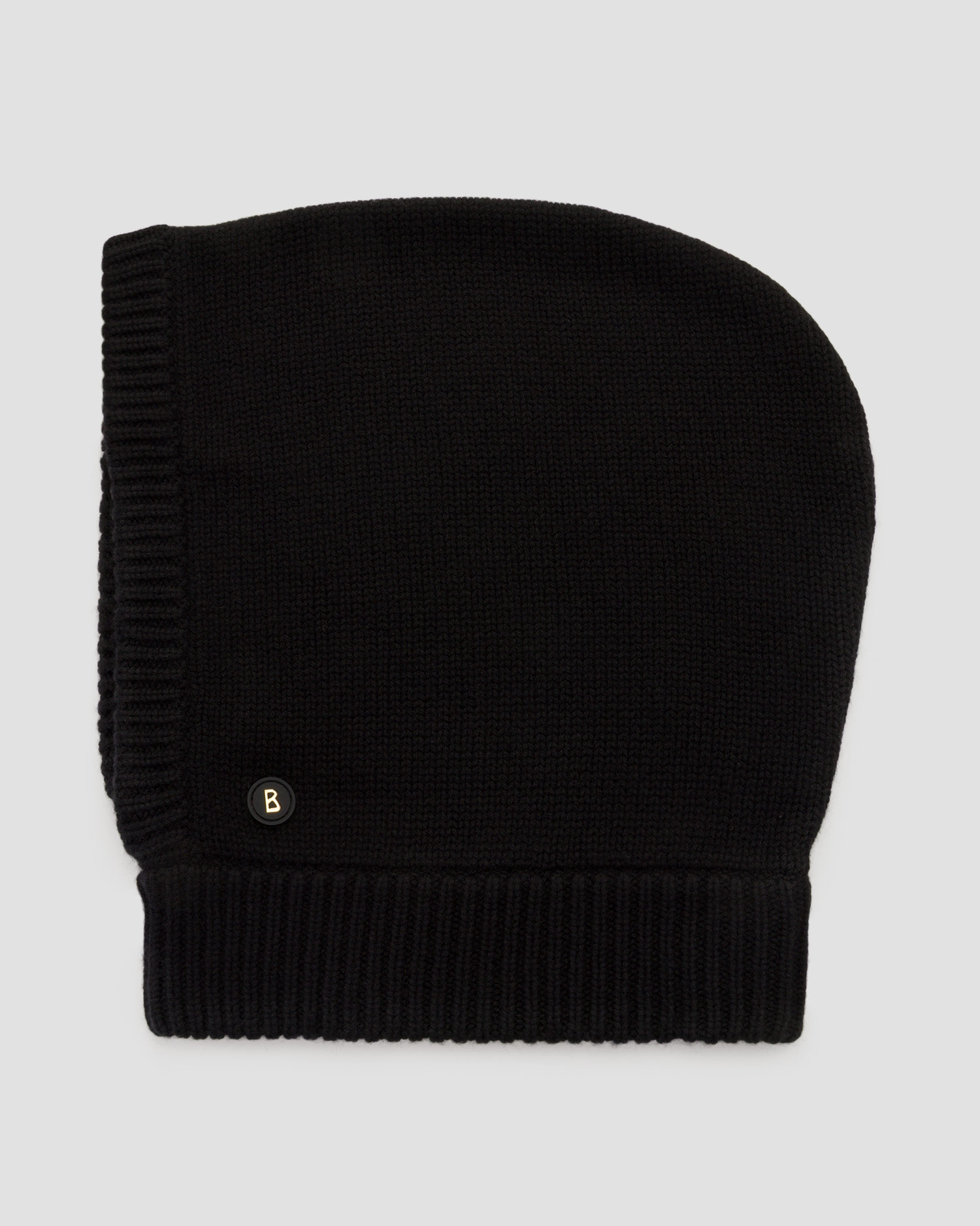 BOGNER Berny1 Damen-Sturmhaube aus Wolle und Kaschmir in Schwarz