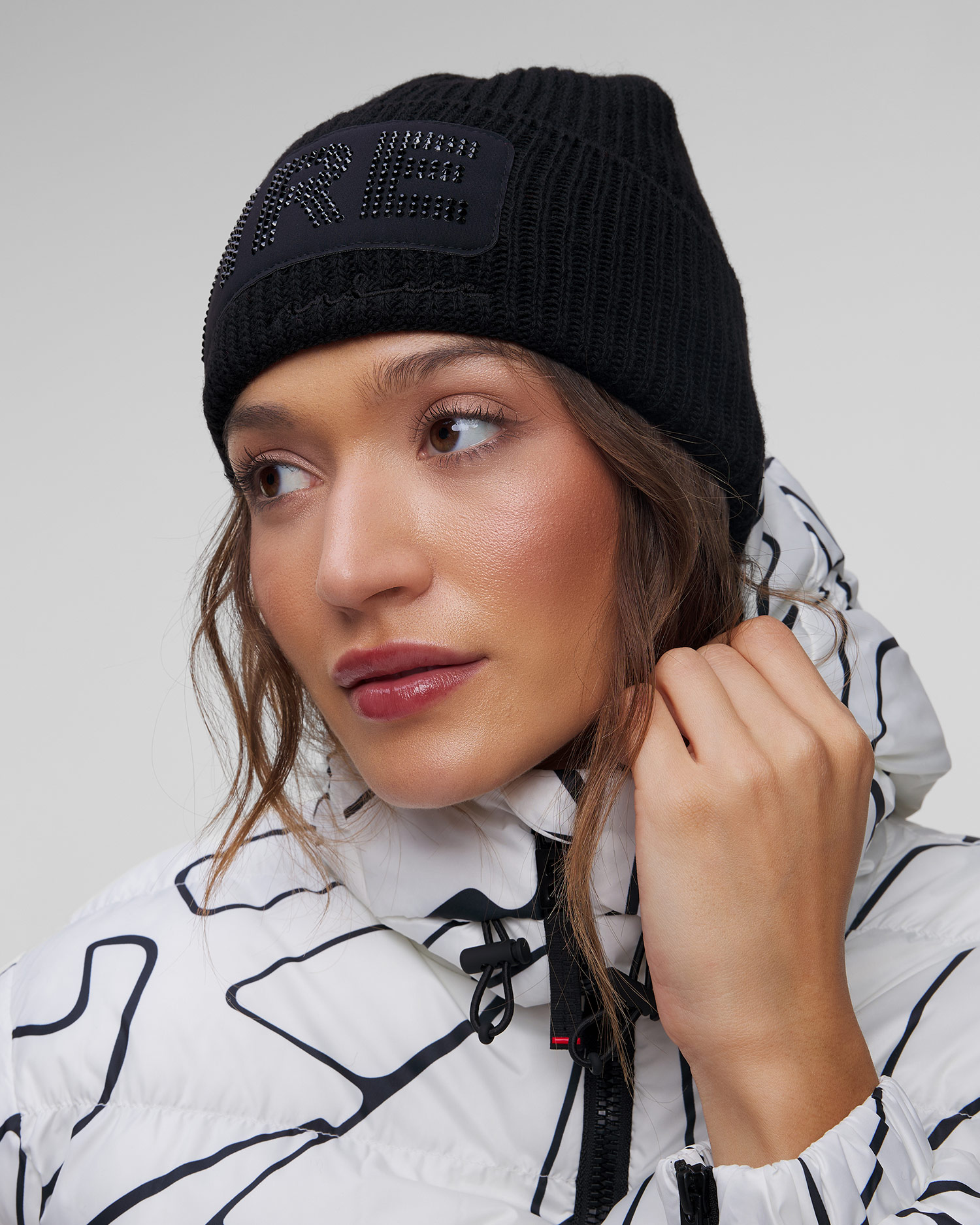 Berretto nero da donna BOGNER FIRE+ICE Aneli