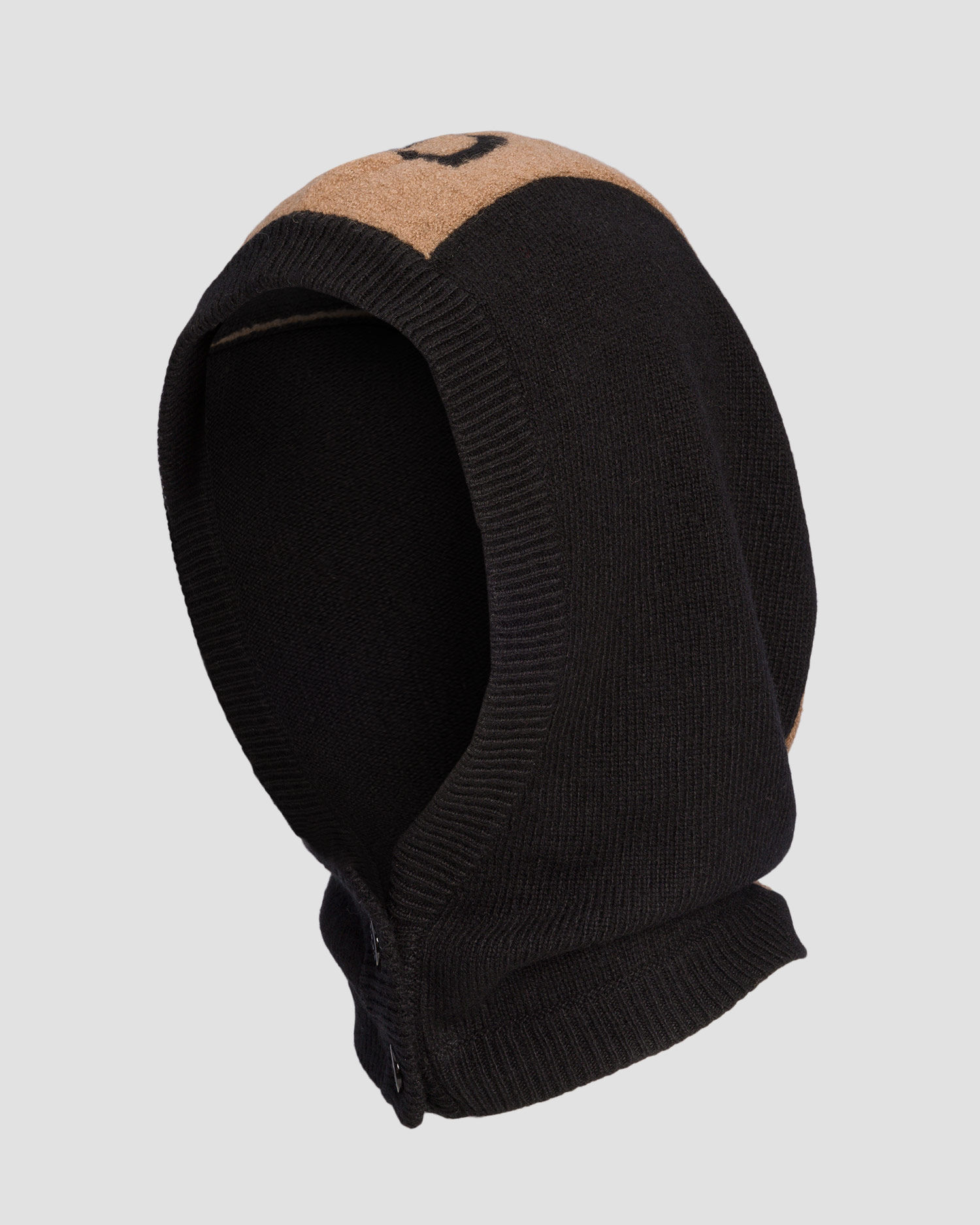 Wełniana Balaclava damska BOGNER Thila czarna