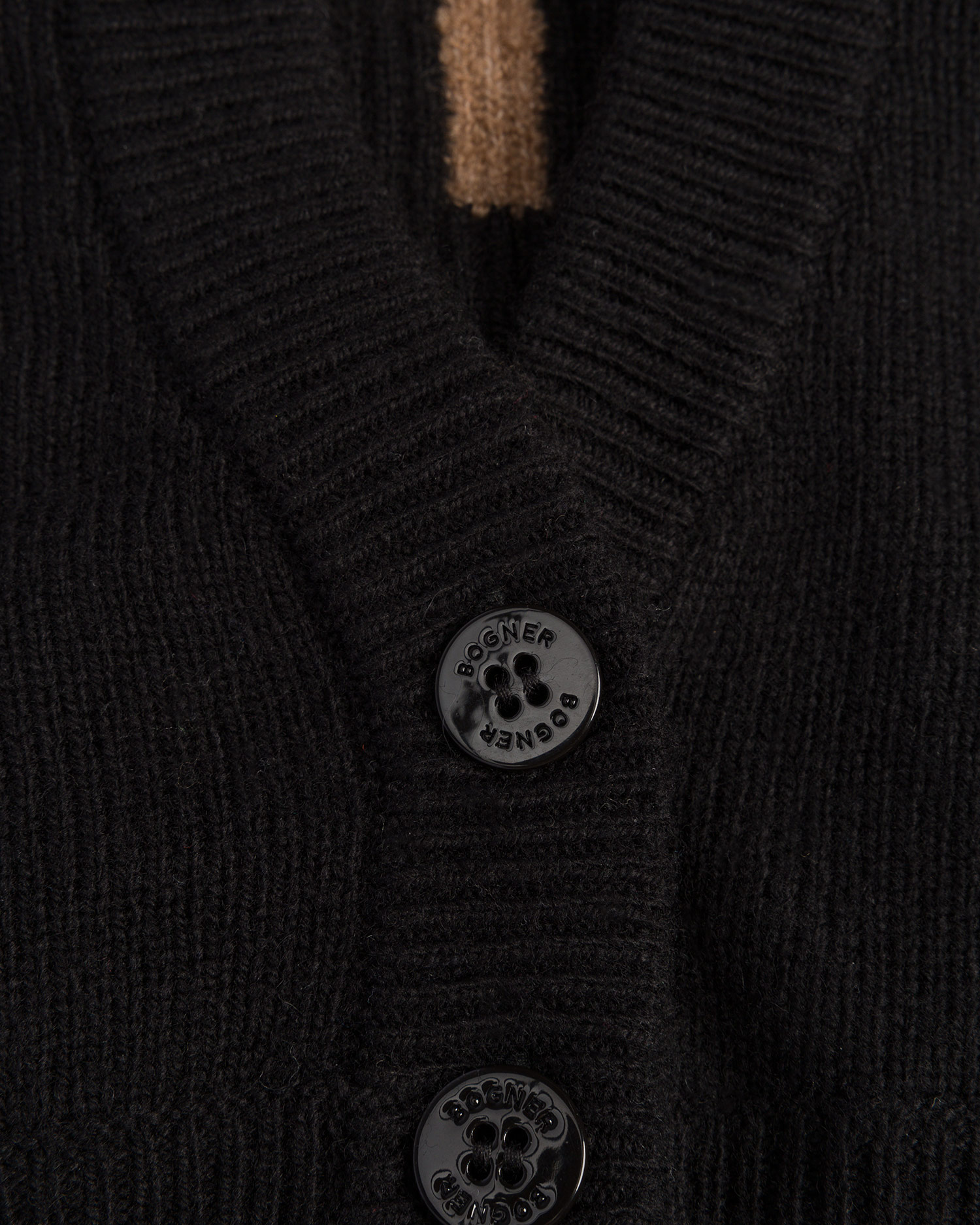 Women's woolen balaclava BOGNER Thila black