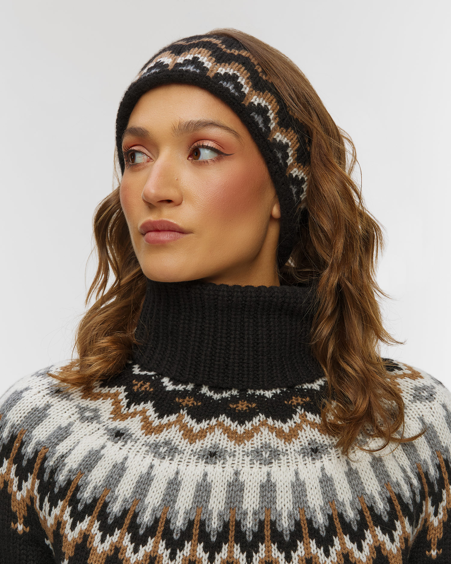 Bentiță de iarnă din cașmir pentru femei BOGNER Loca 2