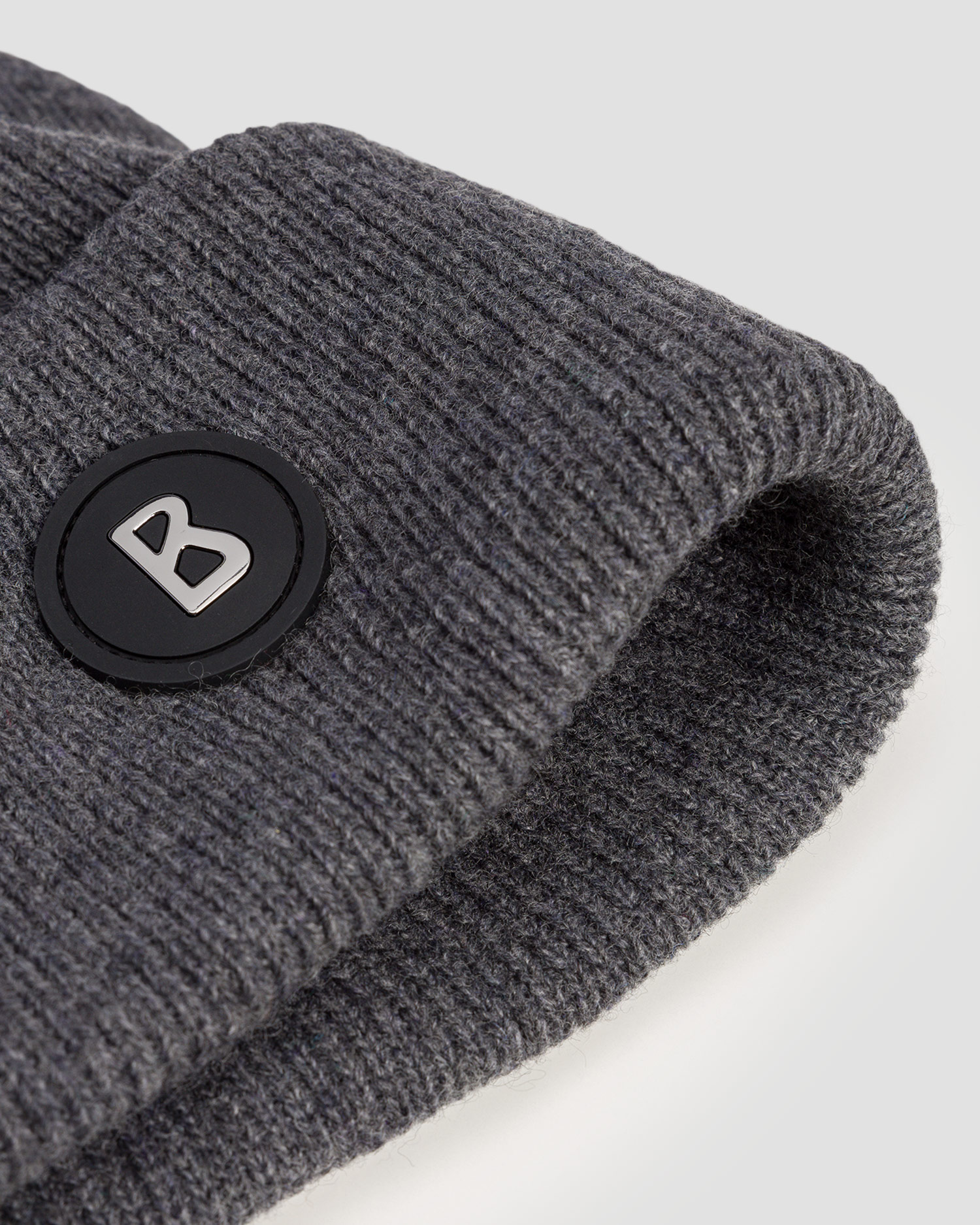 Men’s grey woolen hat BOGNER Gustav-2