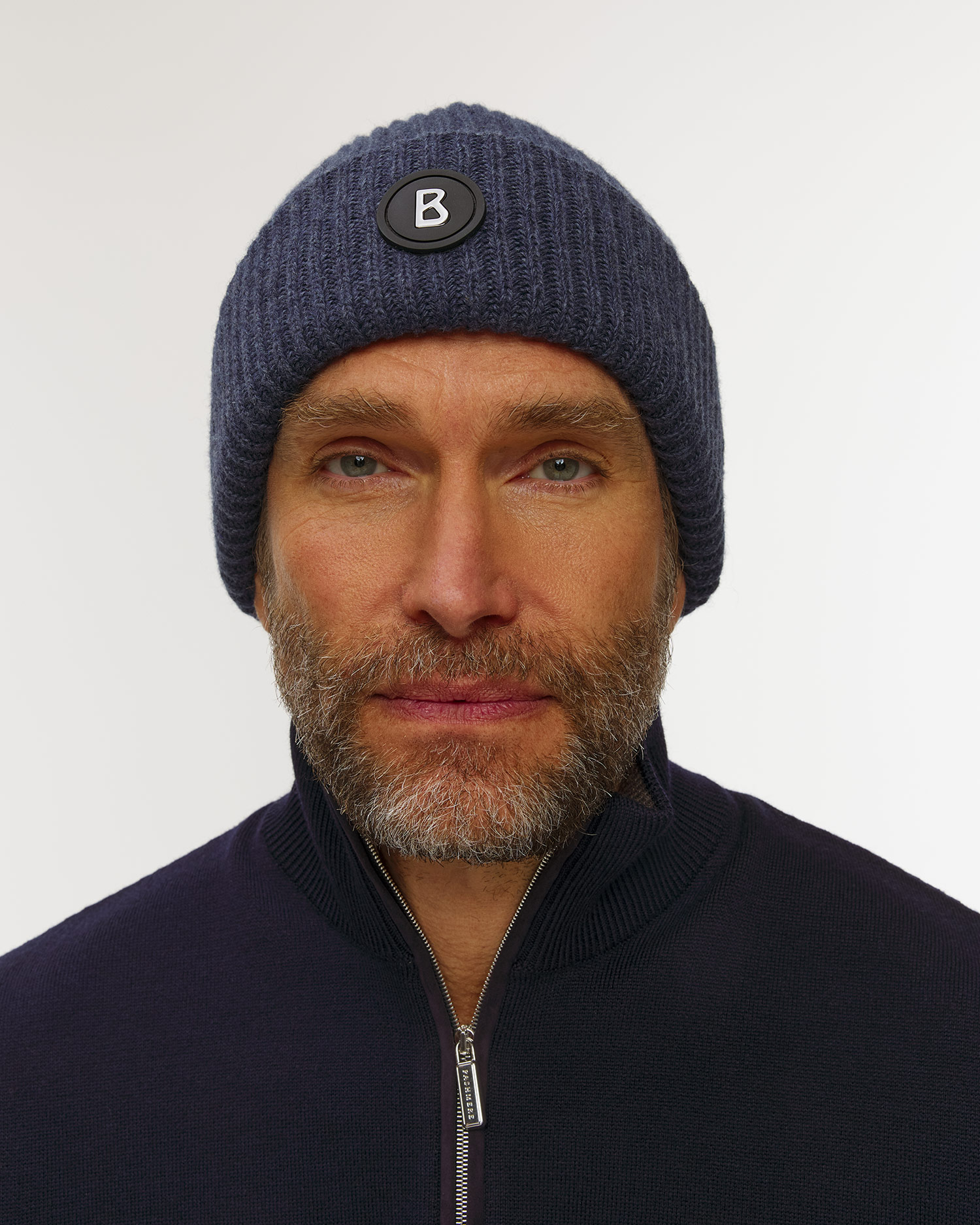 Căciulă din lână pentru bărbați BOGNER Gustav-2 bleumarin