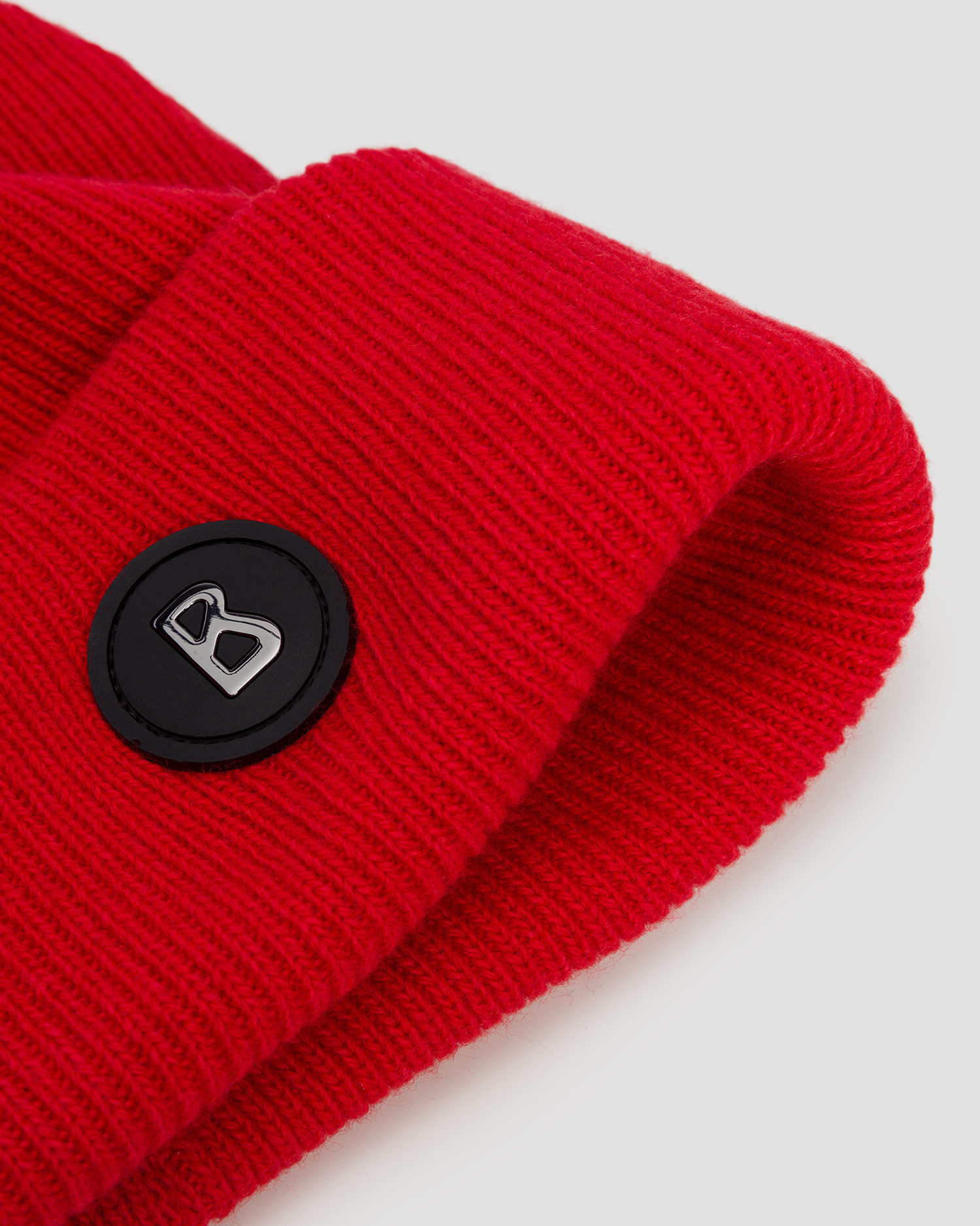 Men's red woolen hat BOGNER Gustav-2