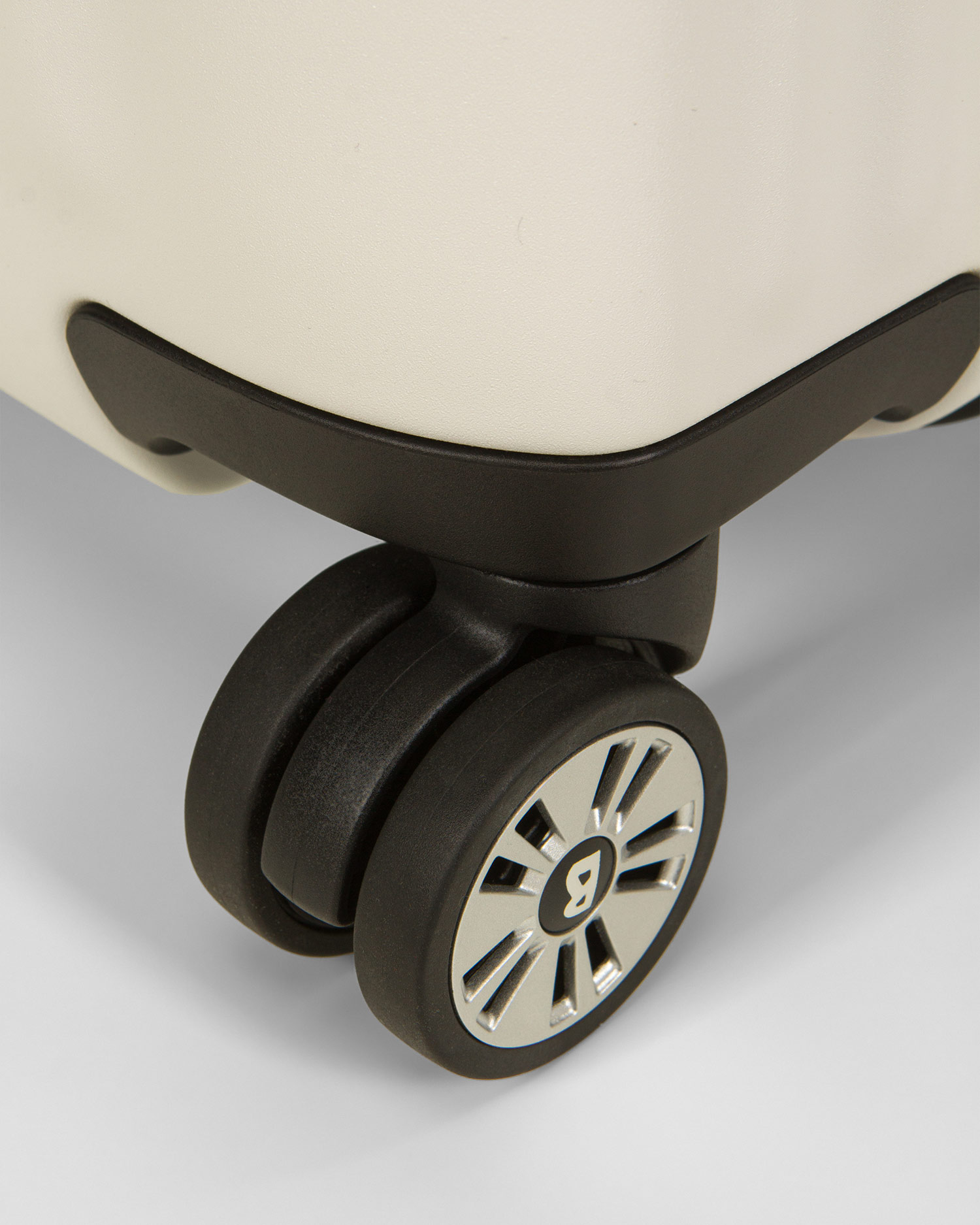 Biely kabínový kufor BOGNER Piz Deluxe Pro Small Hard C55 38 l