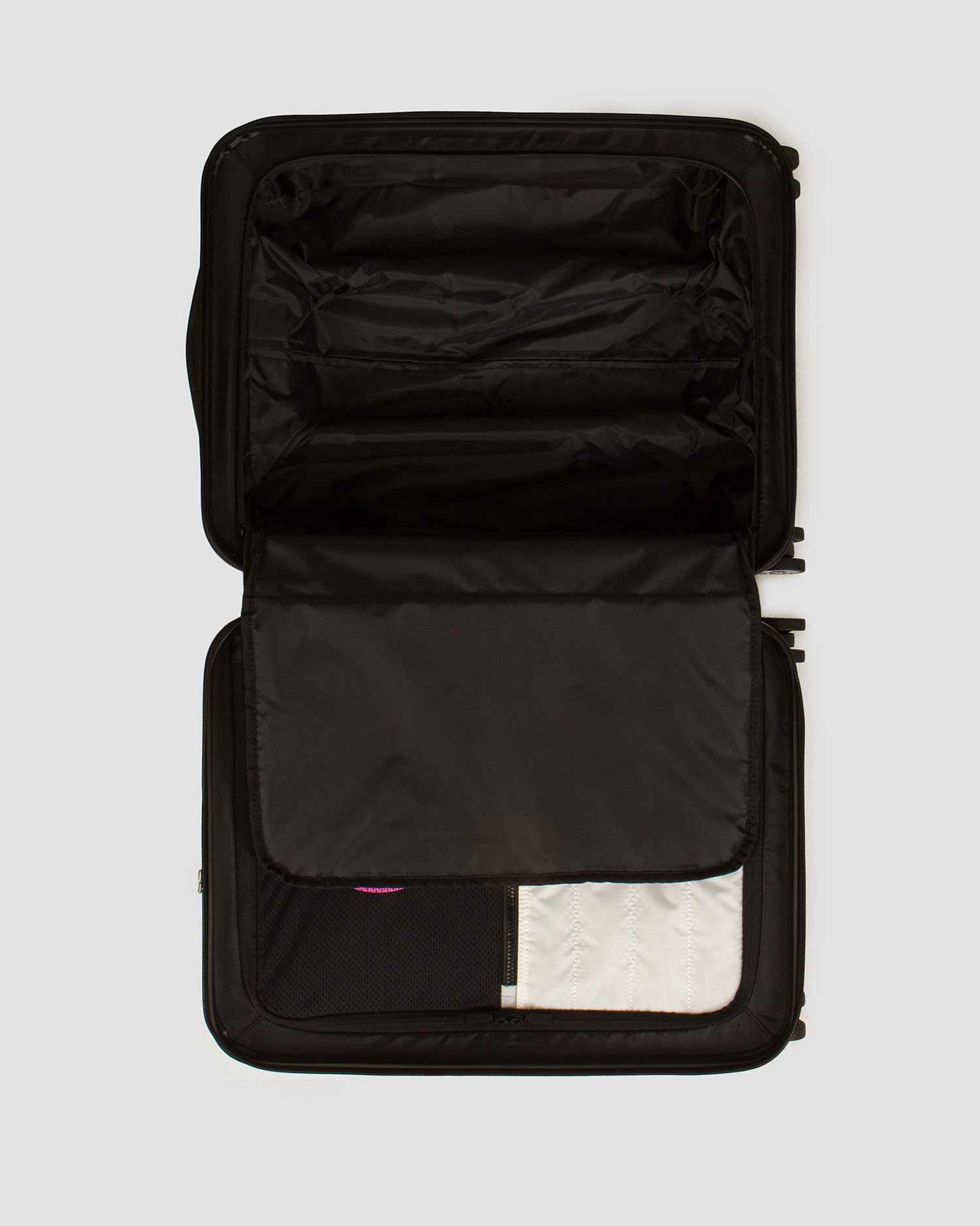 Biely kabínový kufor BOGNER Piz Deluxe Pro Small Hard C55 38 l