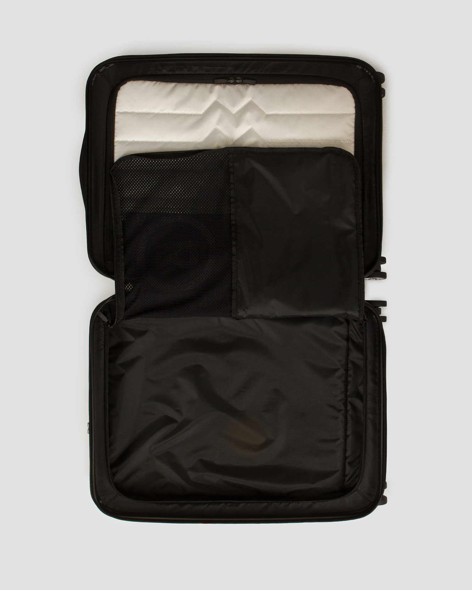 Biely kabínový kufor BOGNER Piz Deluxe Pro Small Hard C55 38 l