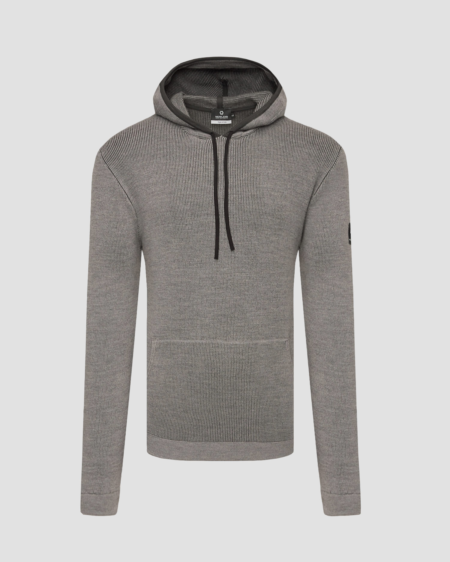 Men's wool hooded jumper Newland Achille