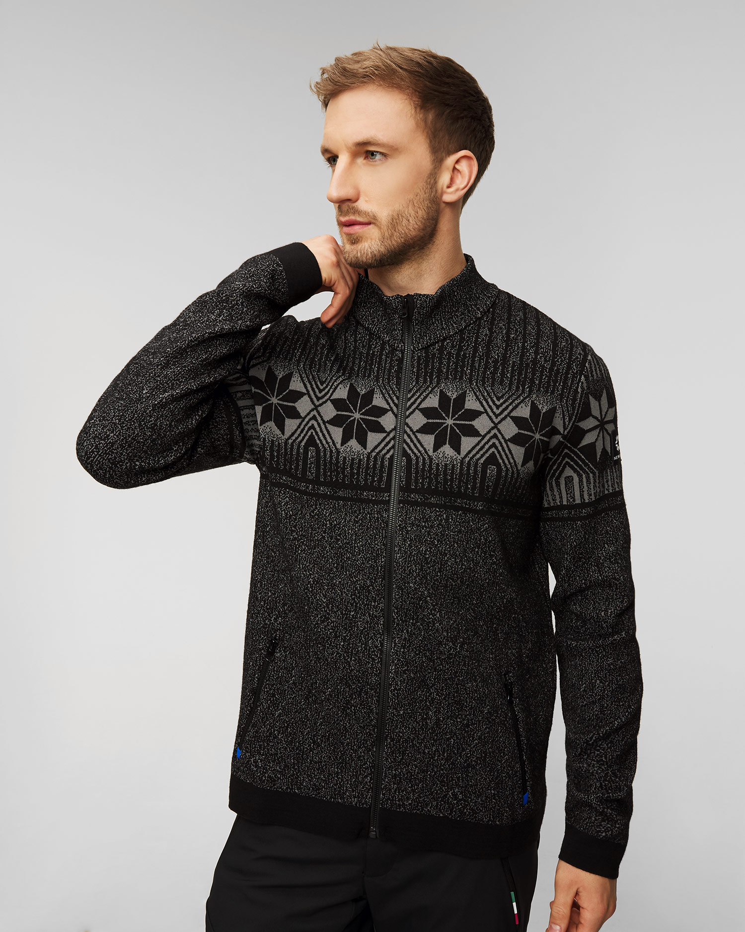 Men's wool jumper Newland Echo