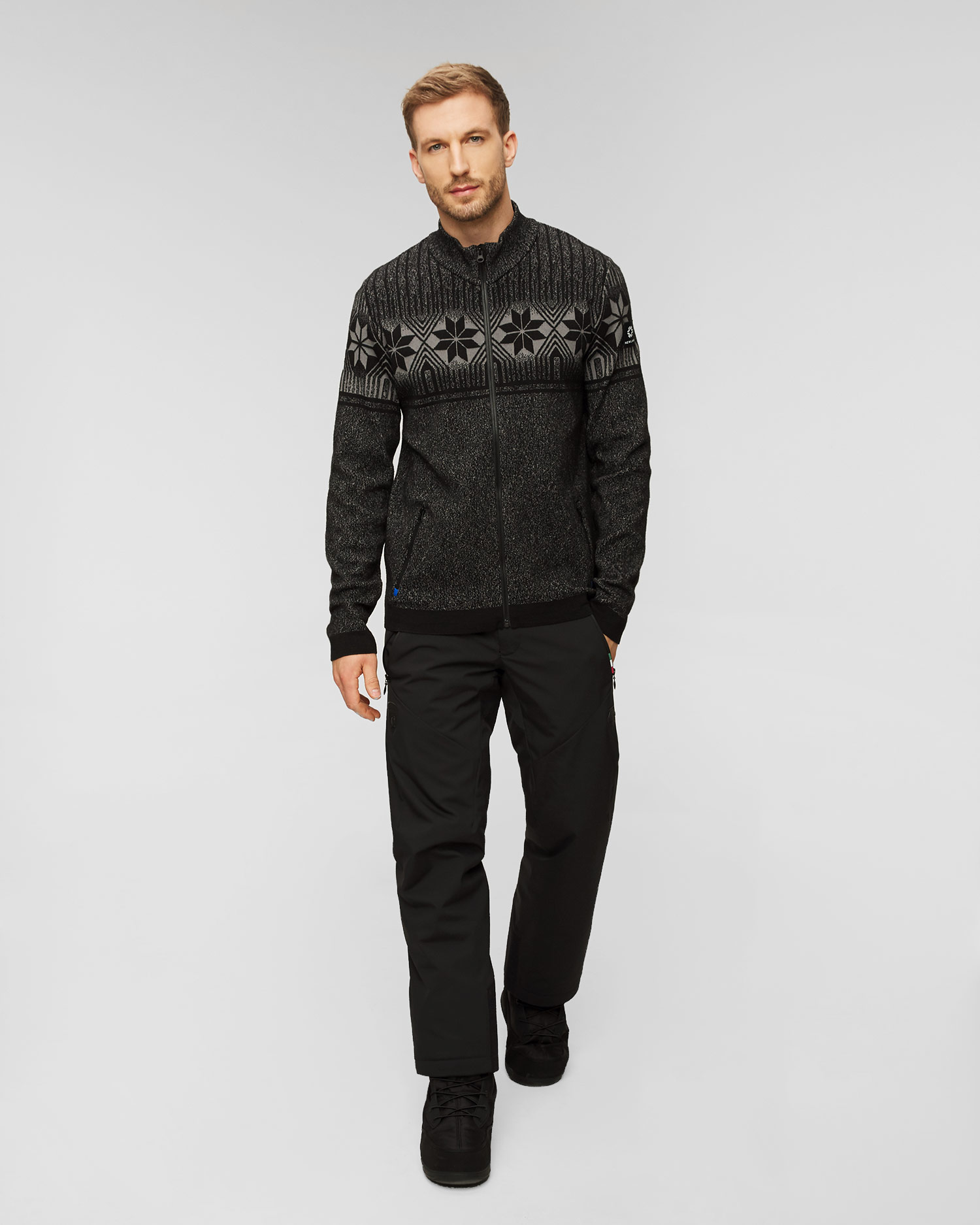 Men's wool jumper Newland Echo