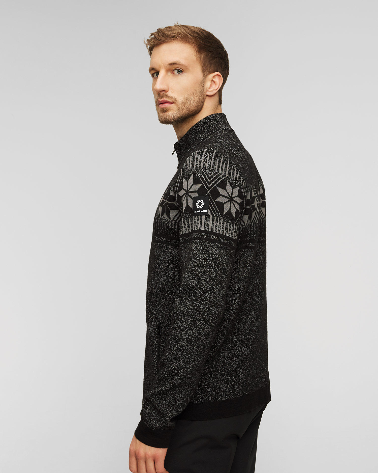 Men's wool jumper Newland Echo