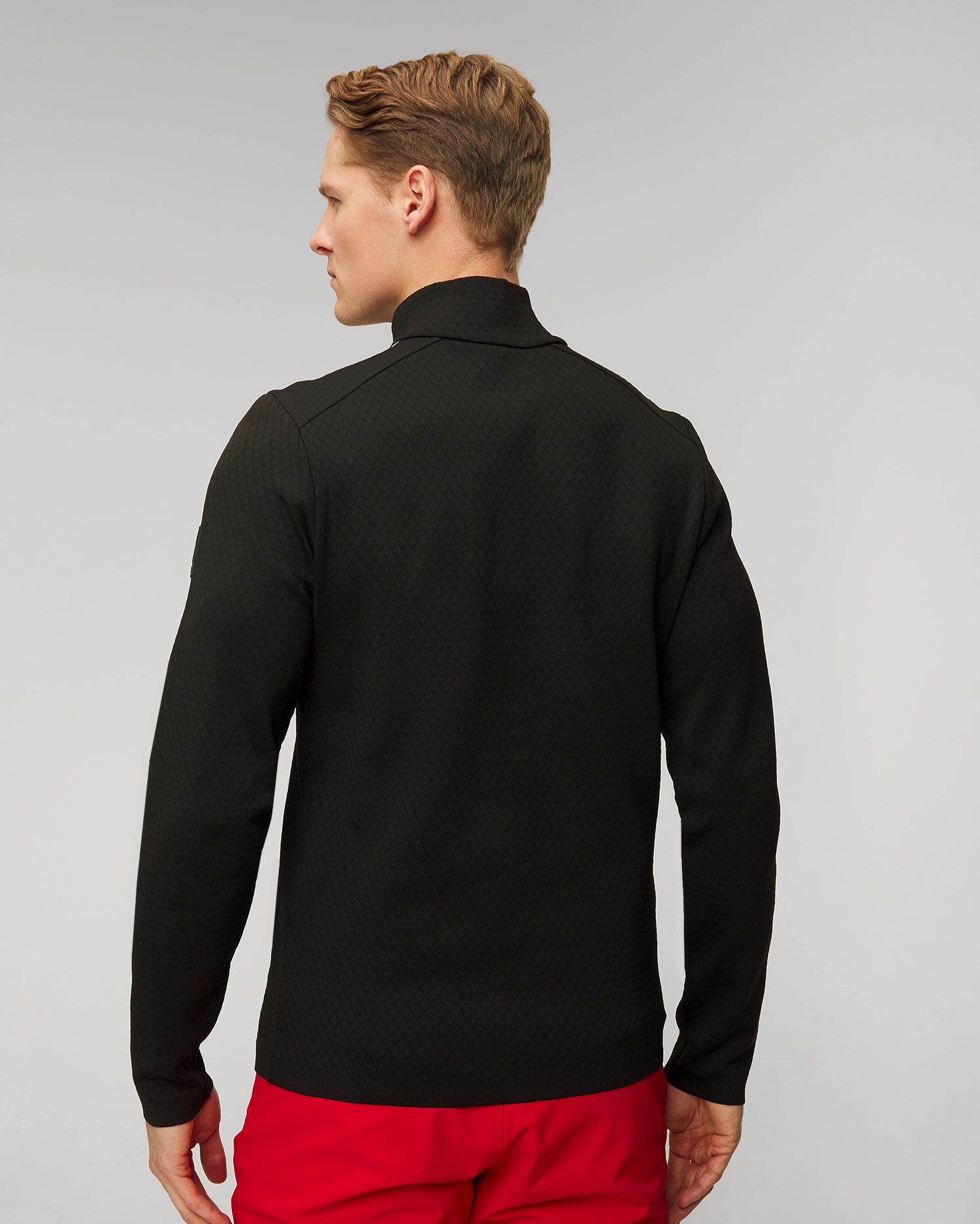 Newland Heracles Technischer Rollkragenpullover für Herren in Schwarz