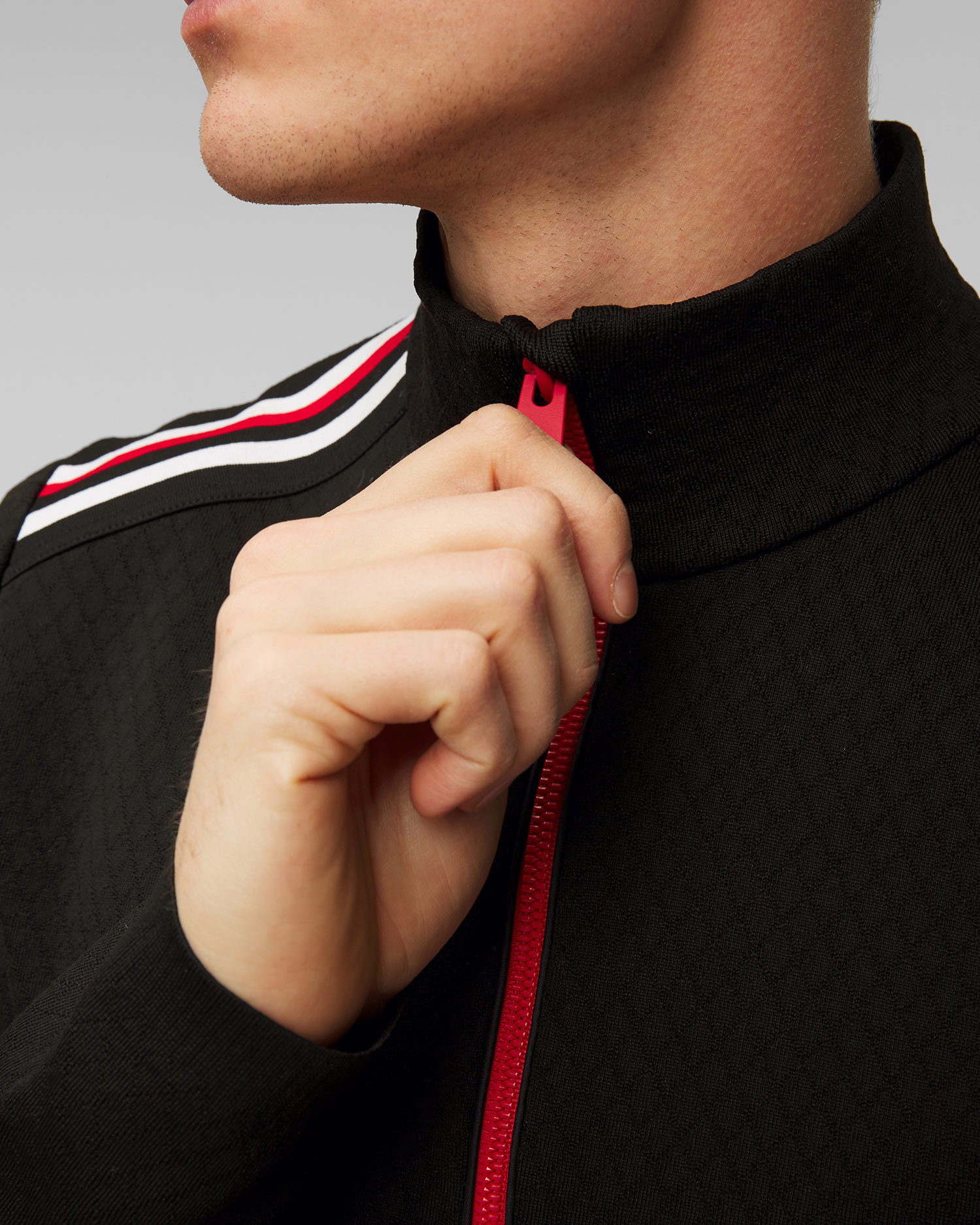 Newland Heracles Technischer Rollkragenpullover für Herren in Schwarz