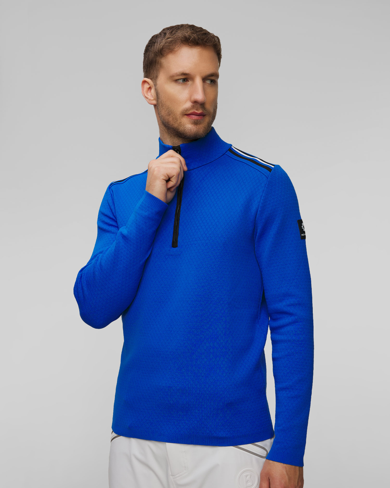 Newland Heracles technischer Rollkragenpullover für Herren in Blau
