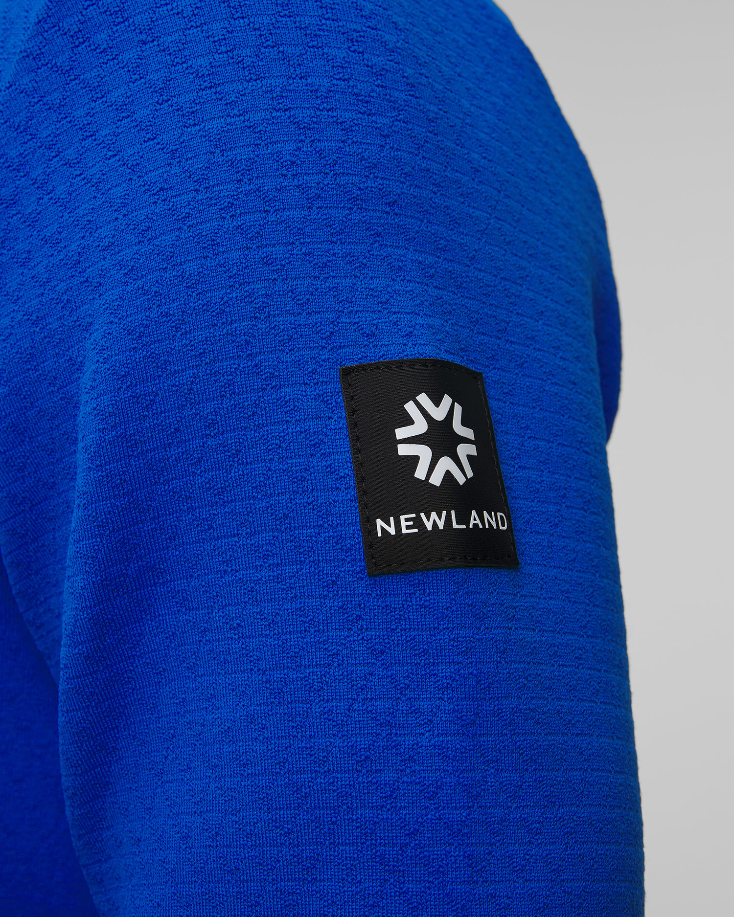 Niebieski golf techniczny męski Newland Heracles