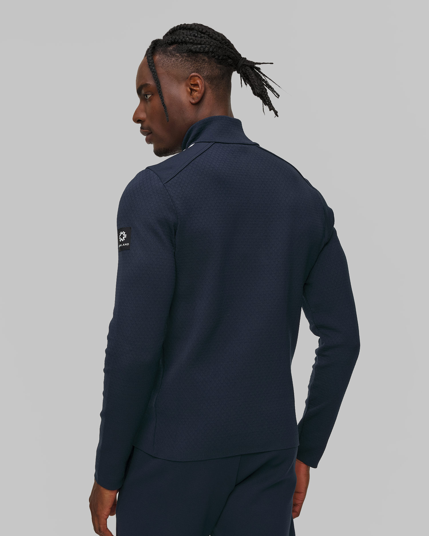 Dolcevita tecnico blu scuro da uomo Newland Heracles