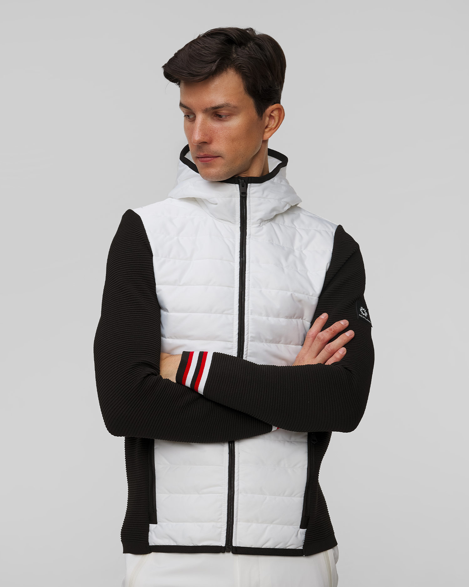 Newland Aren Herren-Hybridjacke mit Kapuze