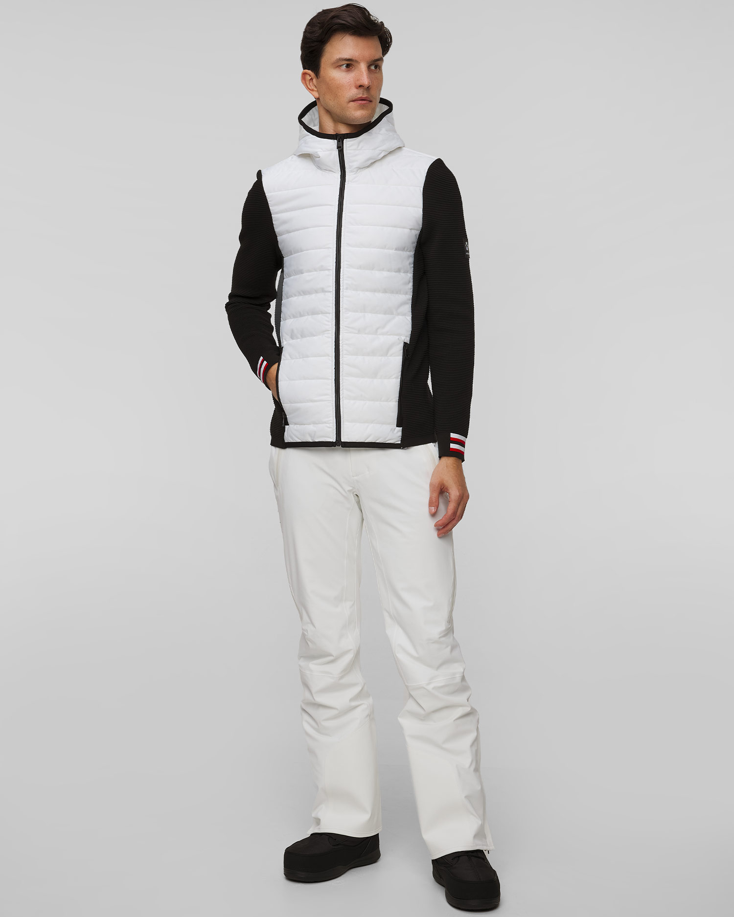 Pánska hybridná bunda s kapucňou Newland Aren