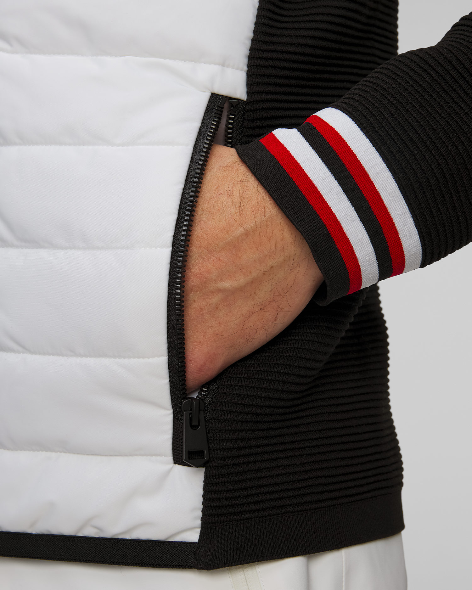 Pánska hybridná bunda s kapucňou Newland Aren