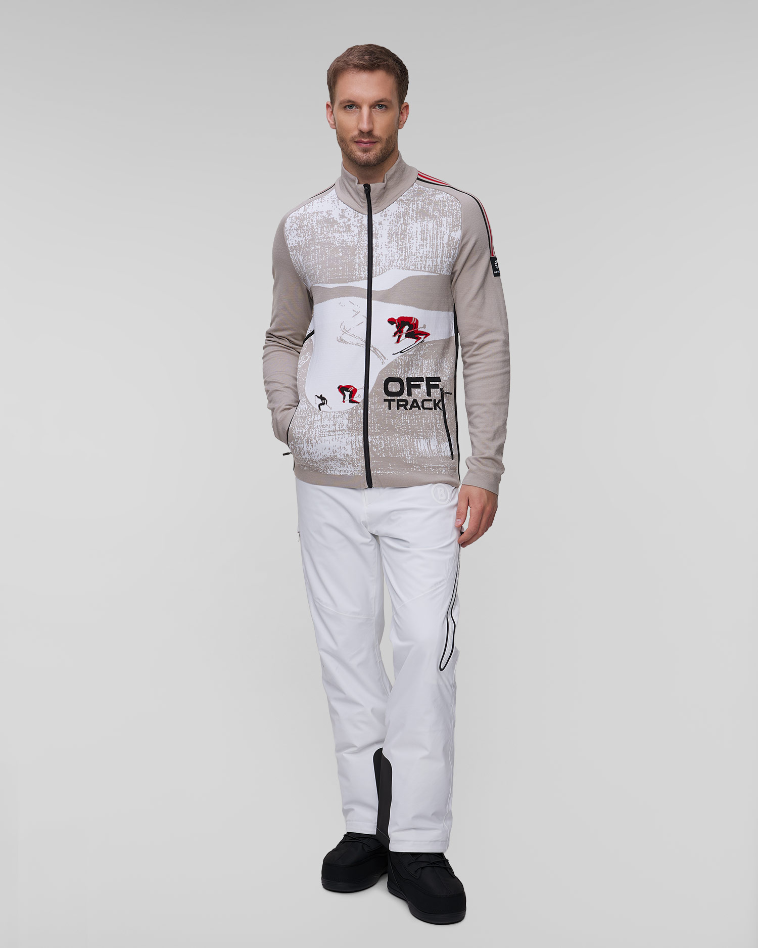 Pánska funkčná lyžiarska mikina Newland Beau