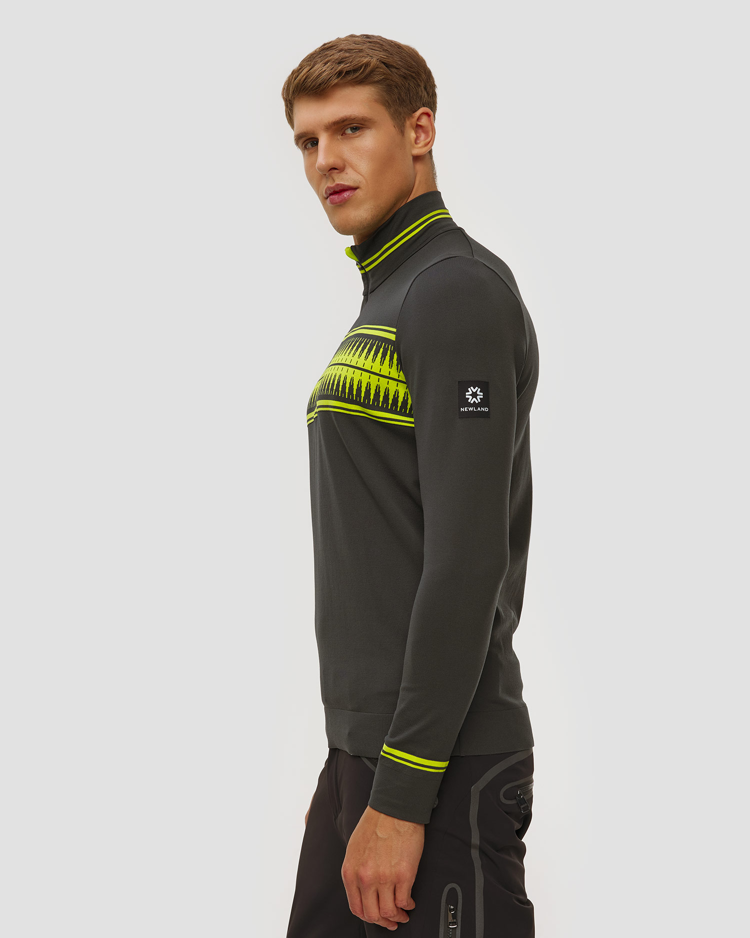 Tricou termoactiv cu mâncă lungă pentru bărbați Newland Akshayuk