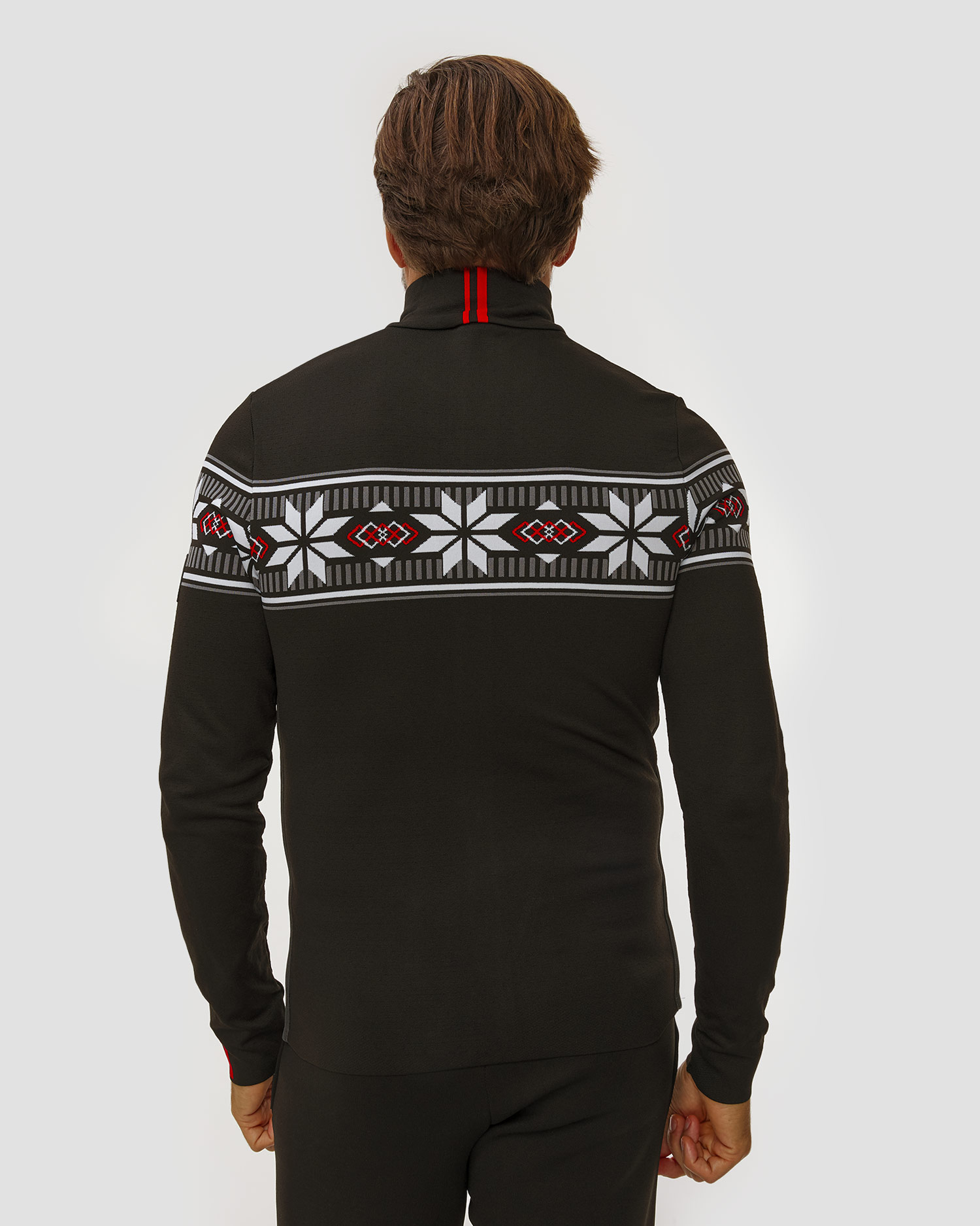 Felpa con cerniera da uomo Newland Borovec