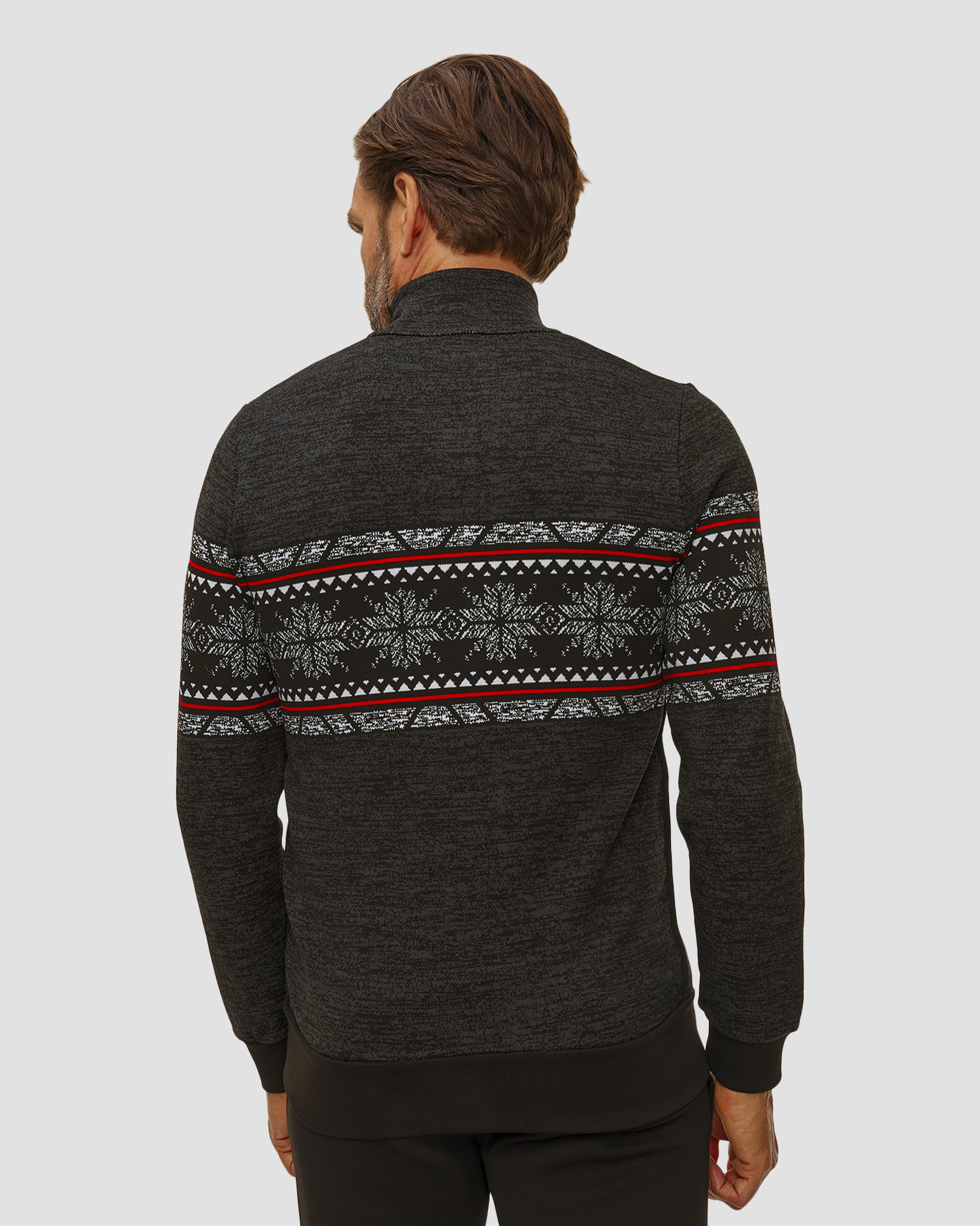 Felpa con cerniera da uomo Newland Bushwacker