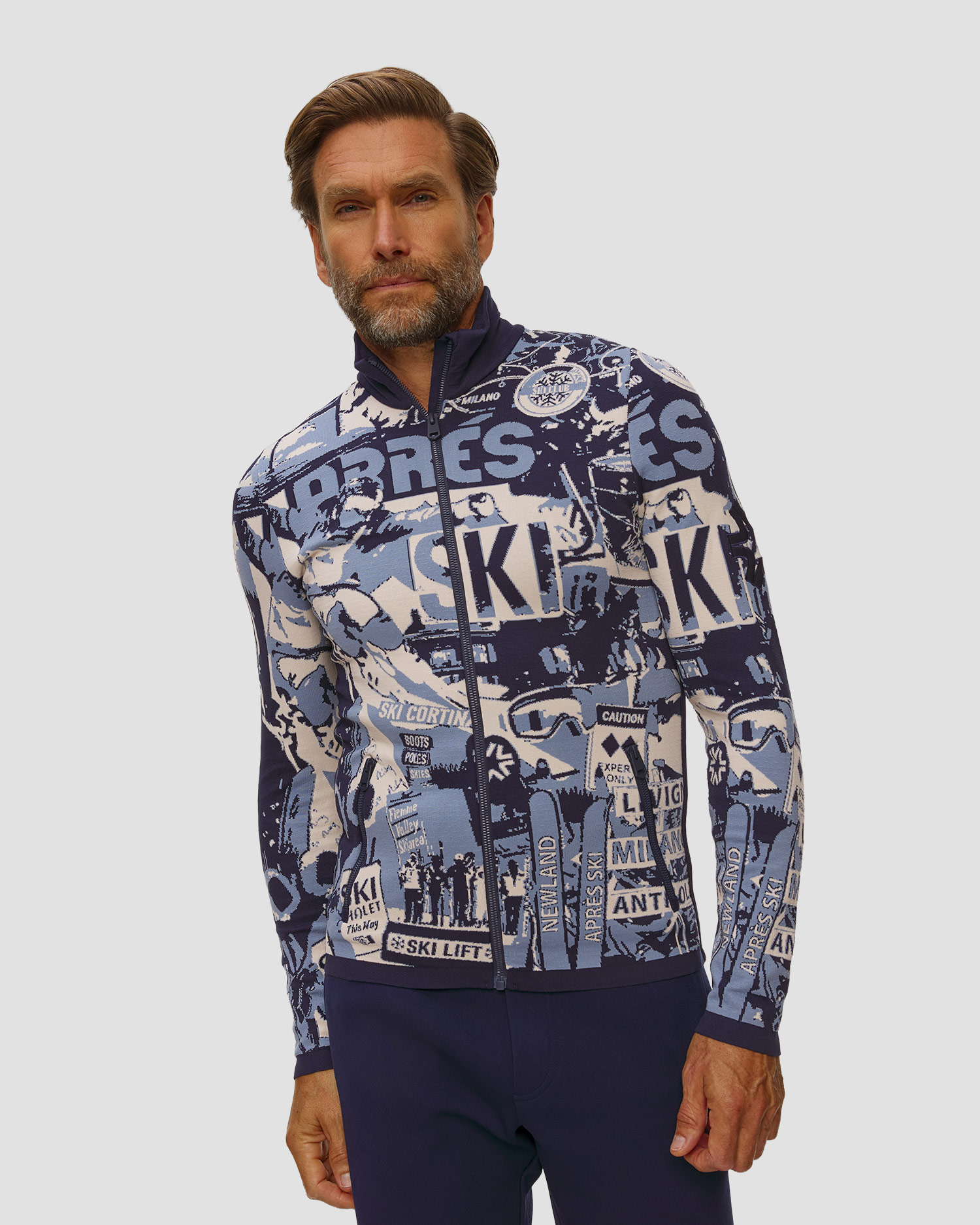 Bluza rozpinana męska Newland Etna