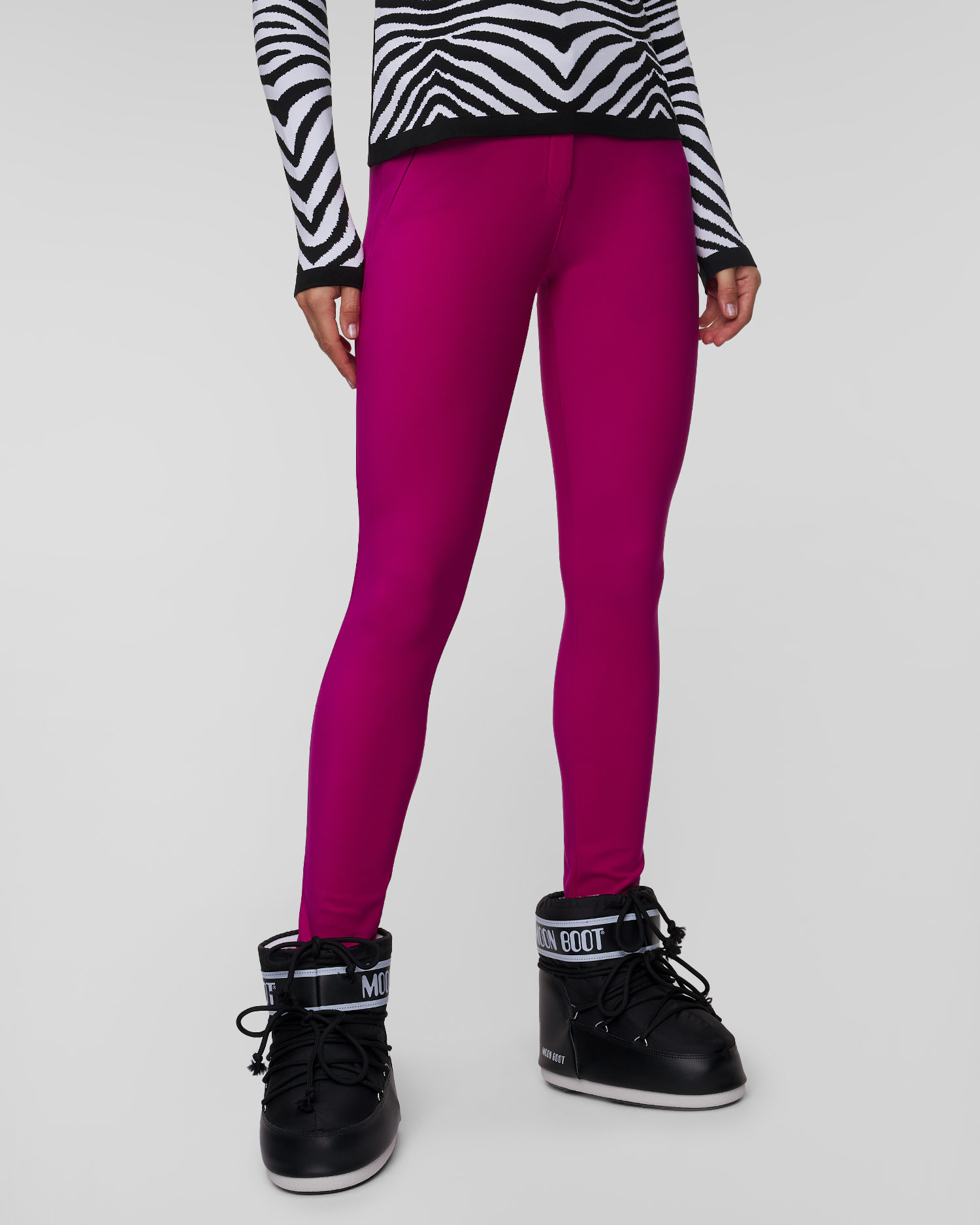 Pantaloni rosa da donna Newland Alpensja