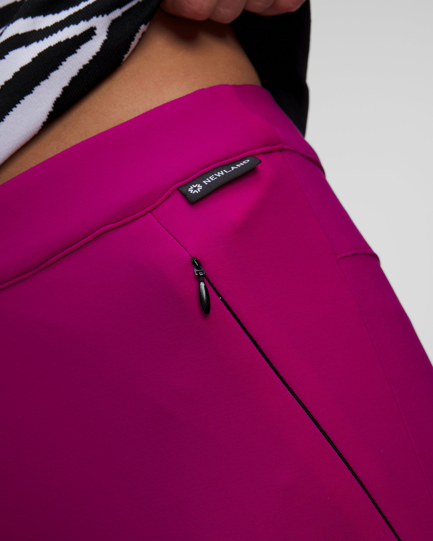 Pantaloni rozi pentru femei Newland Alpensja