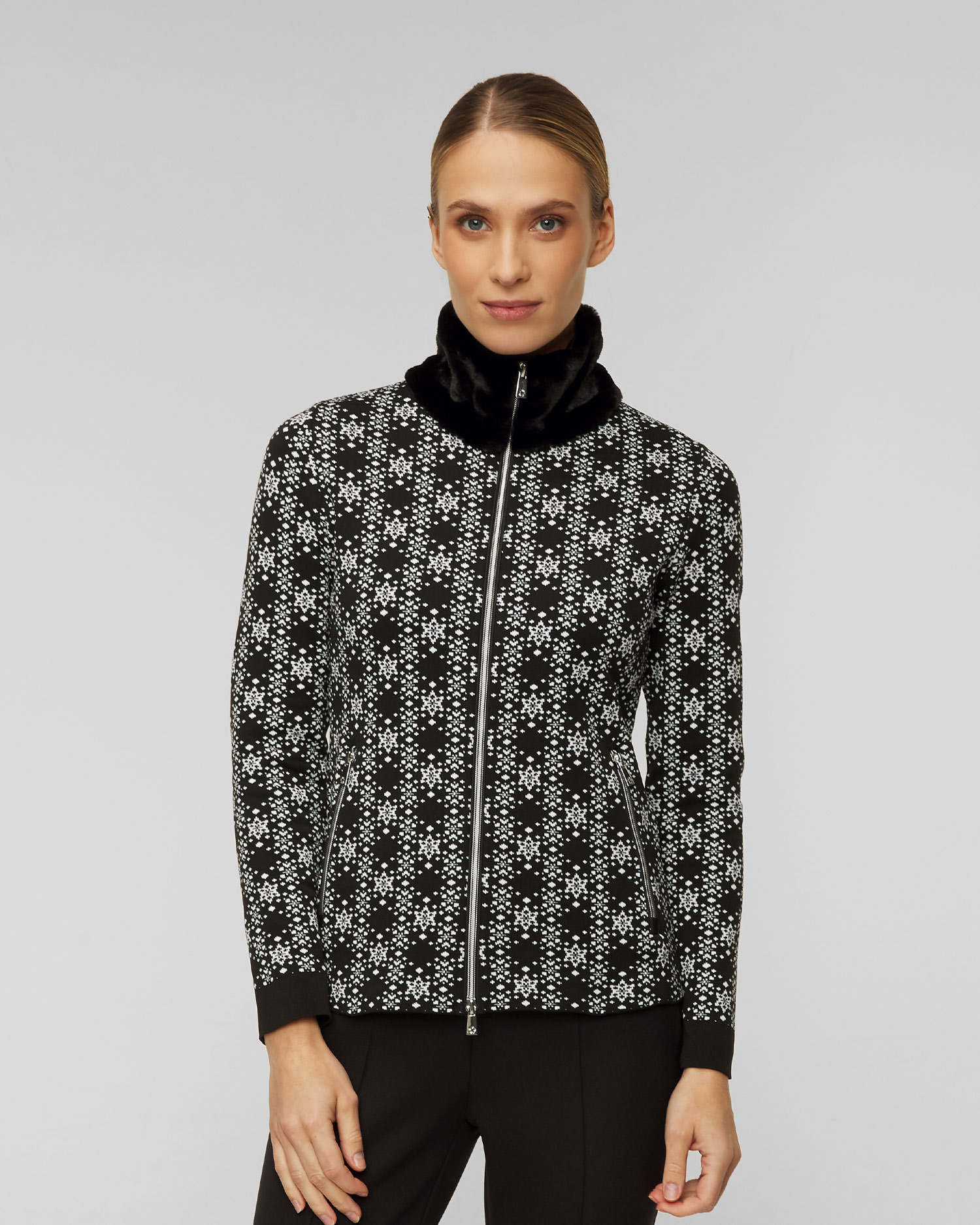 Sweat-shirt zippé pour femmes Newland Calliope 
