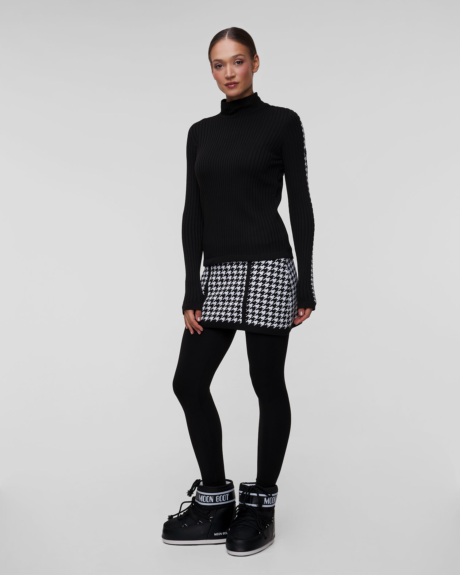 Women s leggings with skirt Newland Leda N46393 108