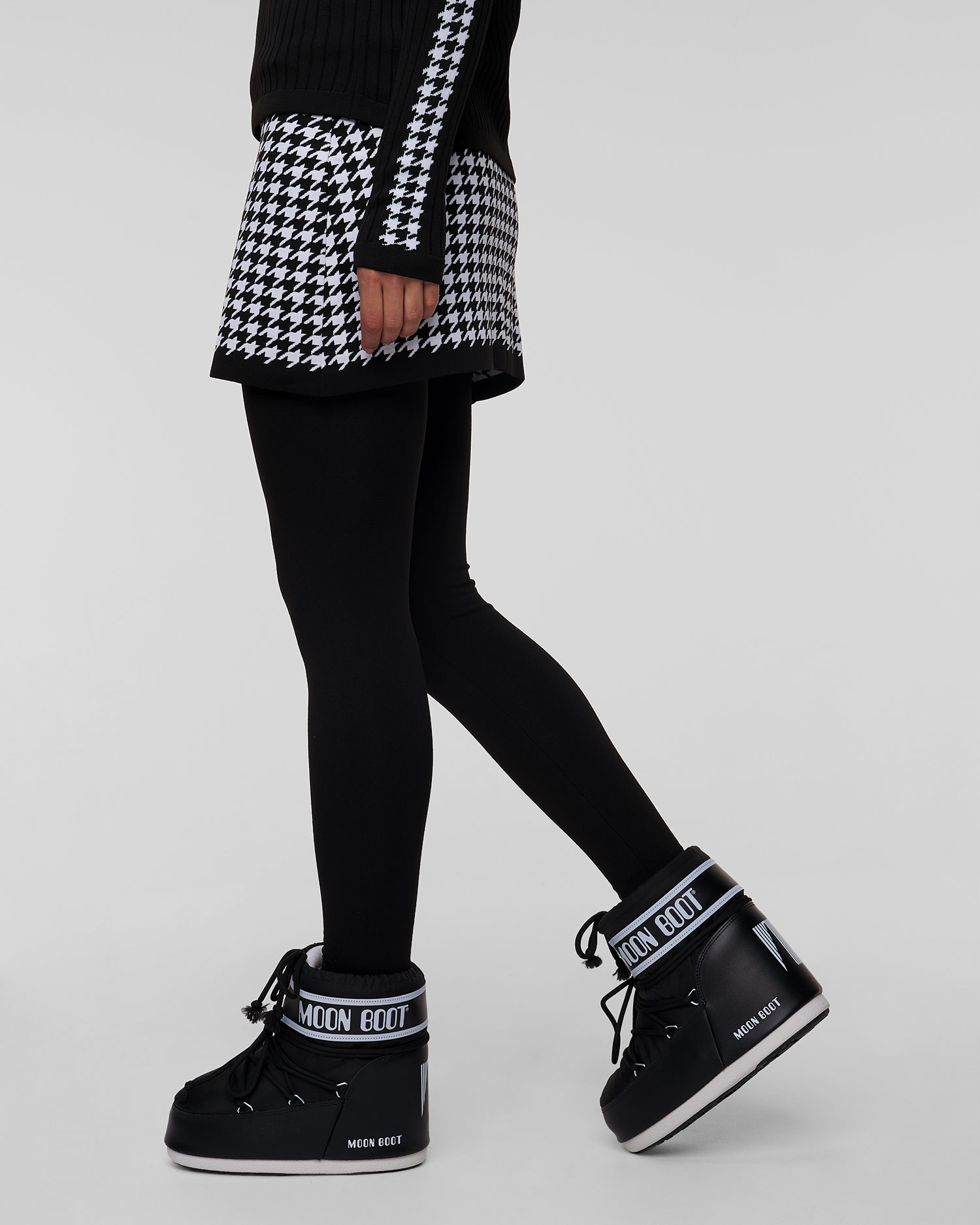 Leginsy ze spódniczką damskie Newland Leda