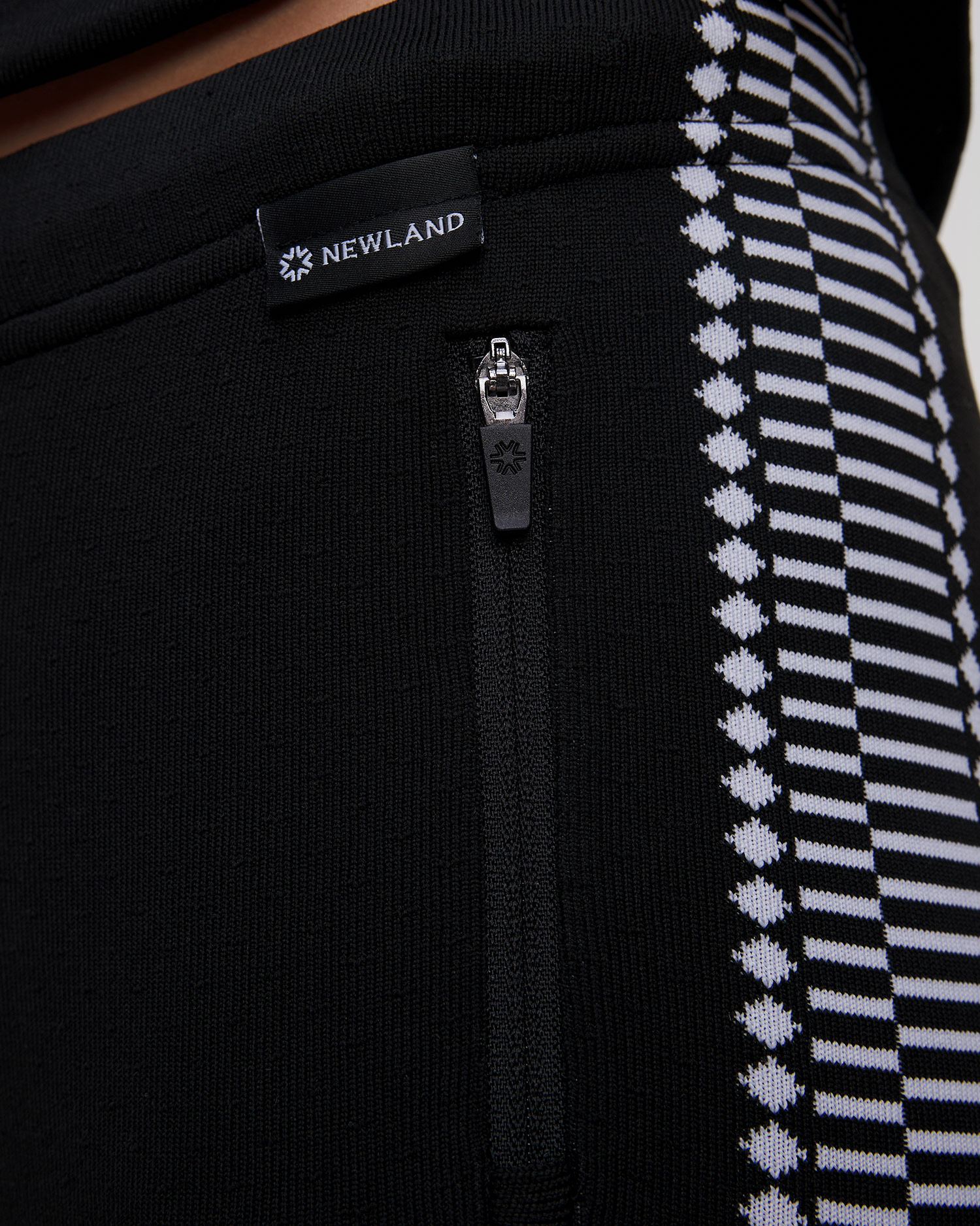 Women's black technical leggings Newland Dasy