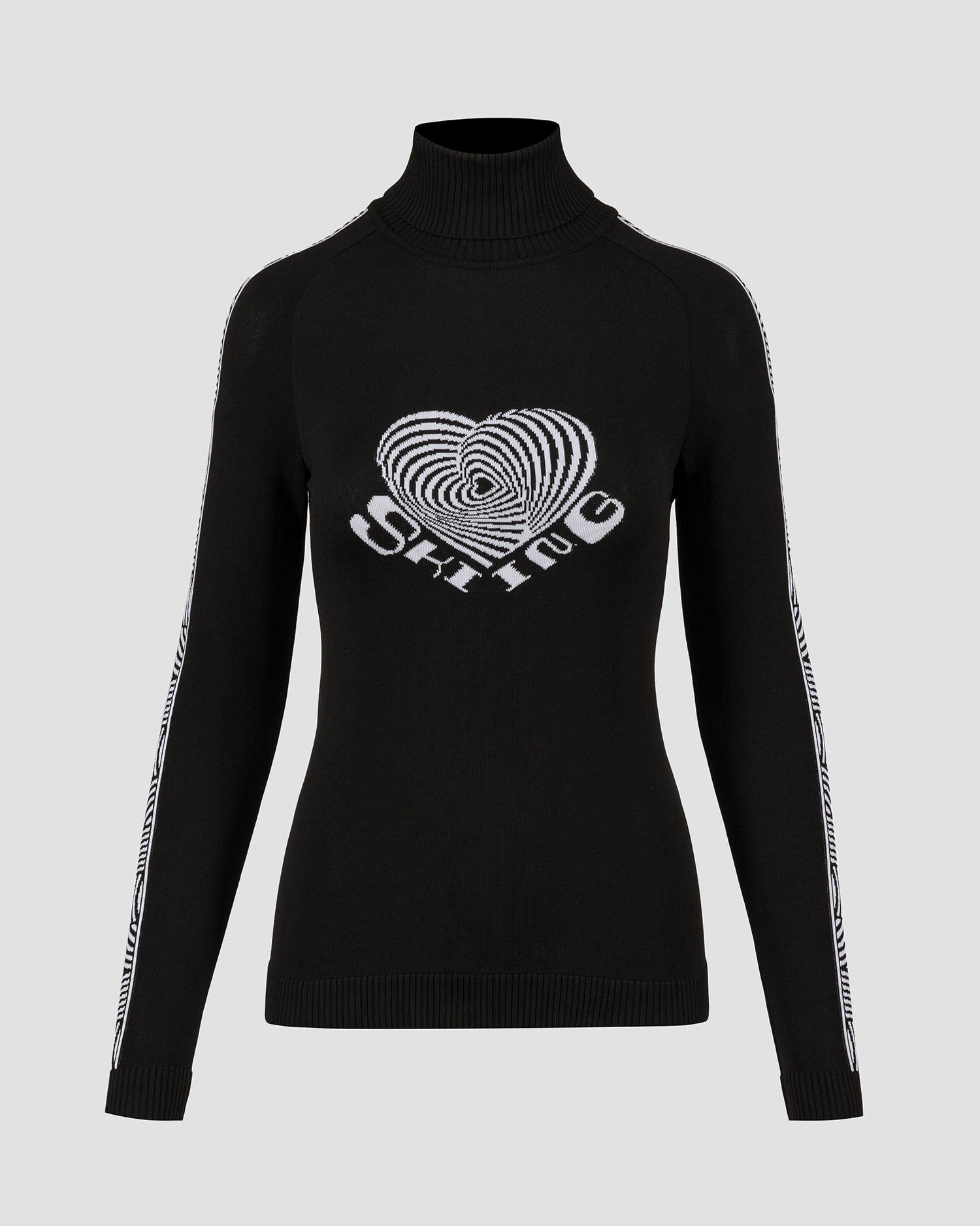 Dolcevita nero da sci da donna Newland Everline