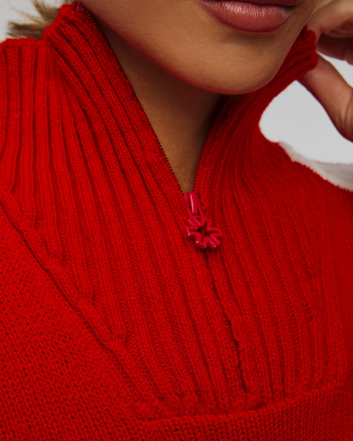 Women's red jumper Newland Khloè