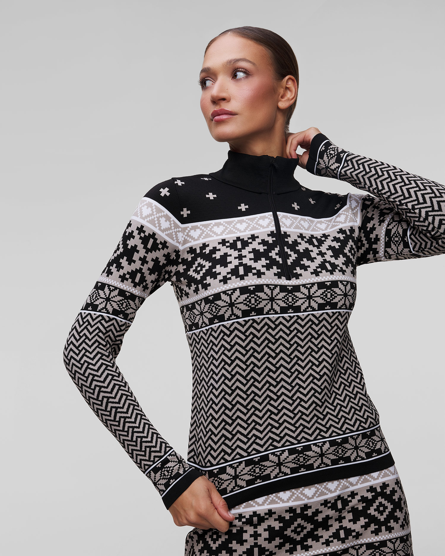 Newland Kristel technischer Rollkragenpullover für Damen