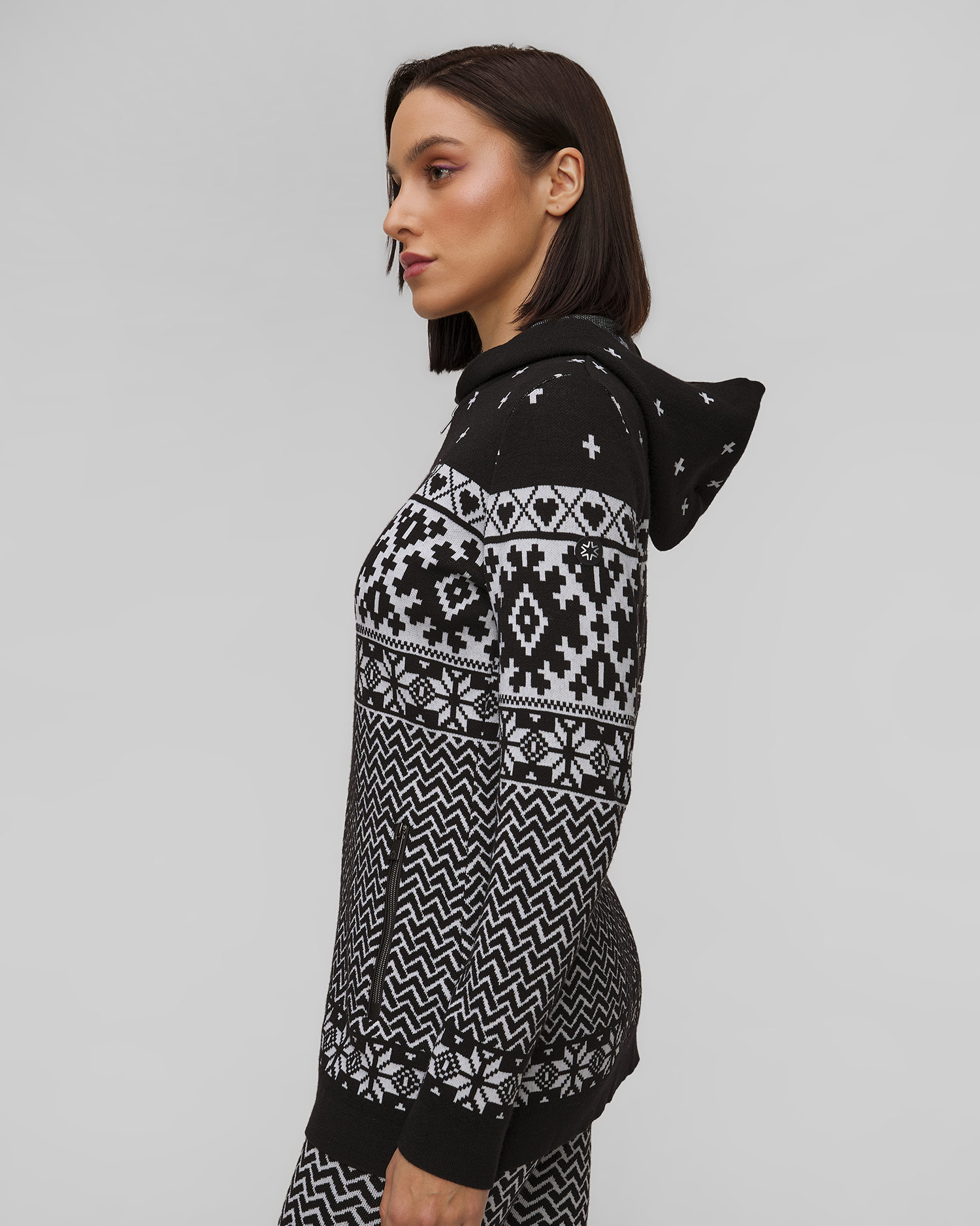 Bluza rozpinana damska z kapturem Newland Lirica