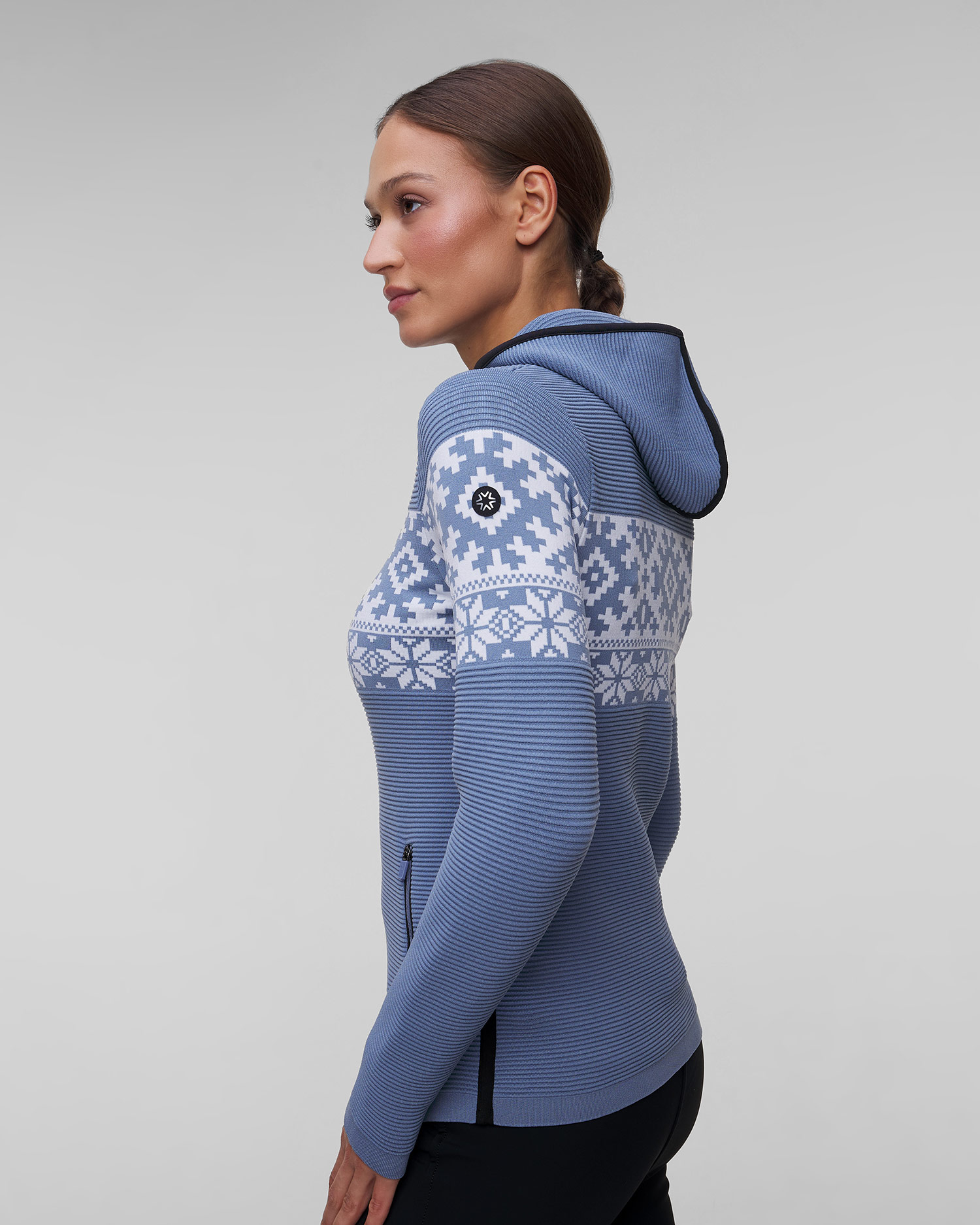 Bluza rozpinana damska z kapturem Newland Marianne