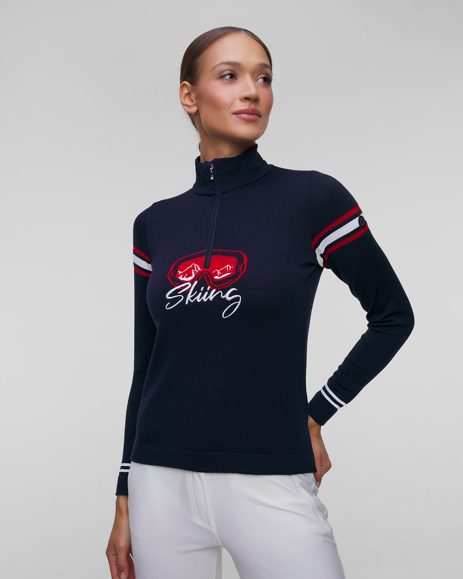 Dolcevita merino da sci da donna Newland Saphira