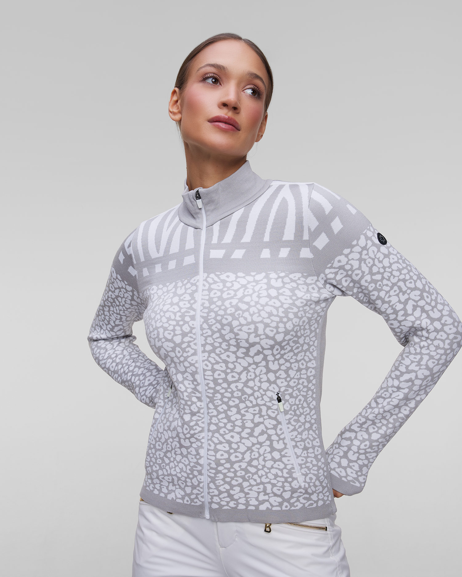 Newland Sasha Damen-Sweatshirt mit Reißverschluss