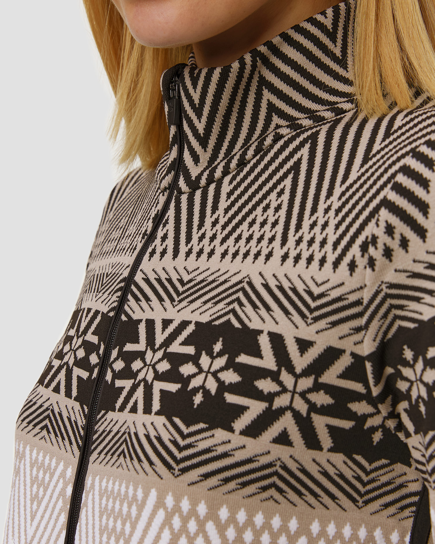 Sweat-shirt zippé pour femmes Newland Argentière