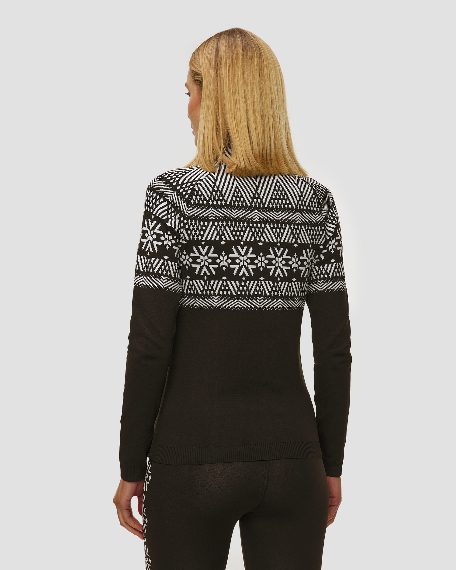 Sweat-shirt zippé pour femmes Newland Crans-Montana