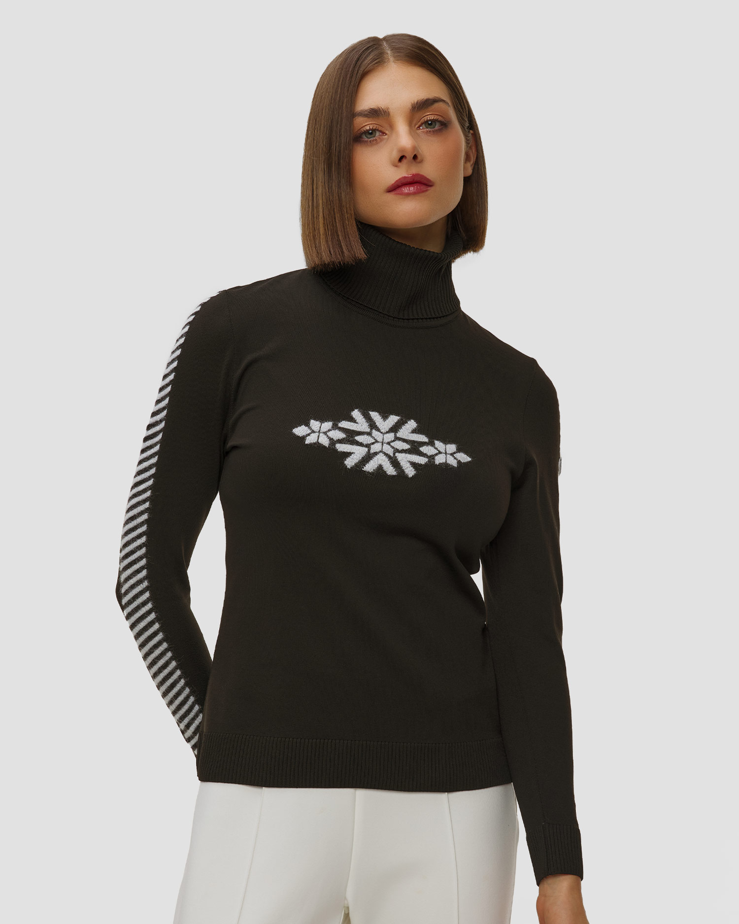 Tricou termoactiv cu mâncă lungă pentru femei Newland Engadina