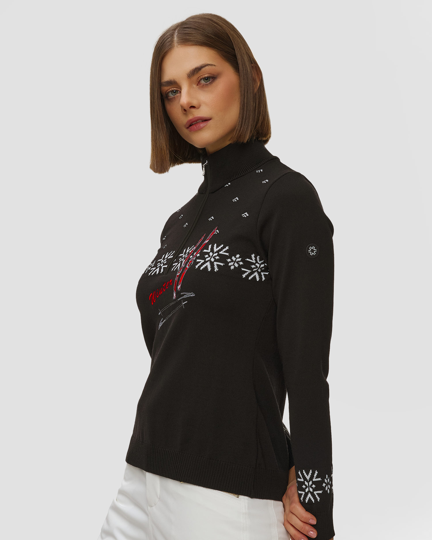 Pulover cu guler înalt pentru femei Newland Engelberg